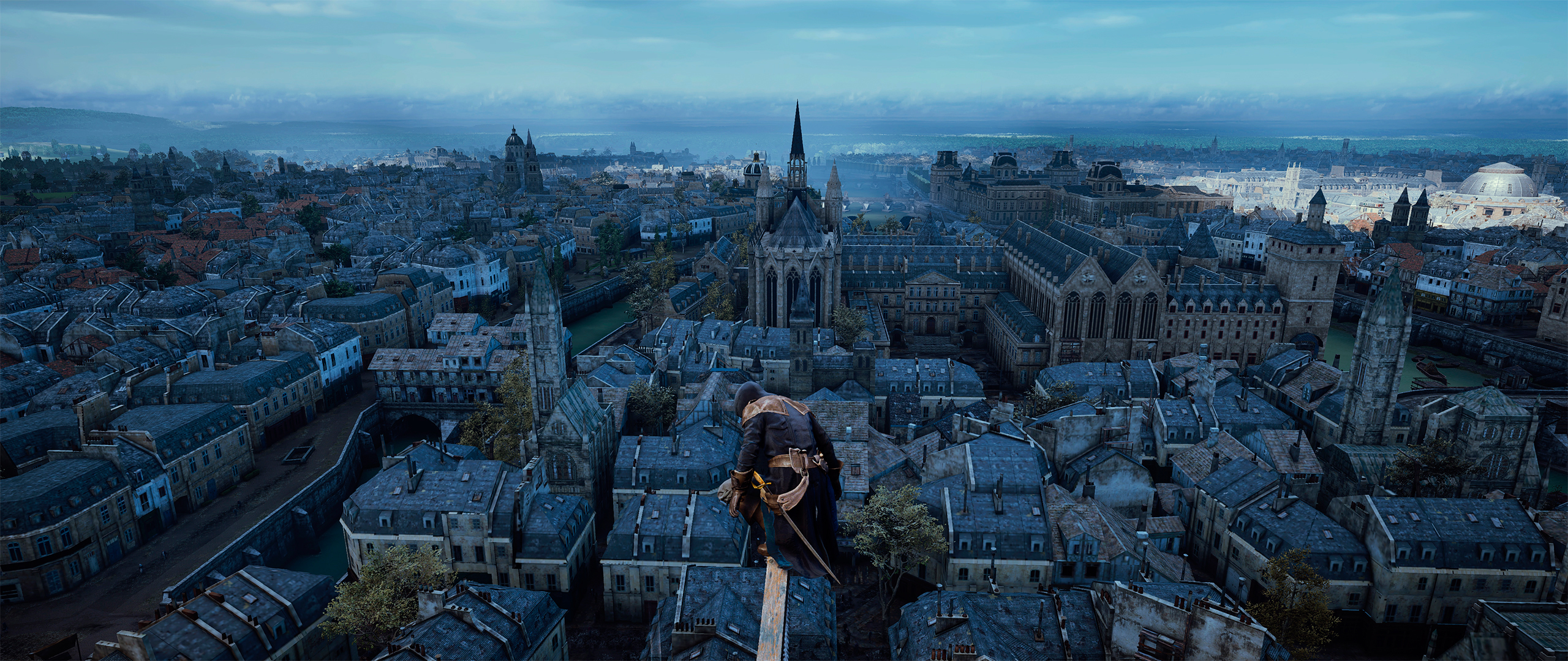 Игры в париже. Assassin's Creed Unity город. Assassin's Creed Unity Париж. Ассасин Крид Париж. Ассасин Крид город.