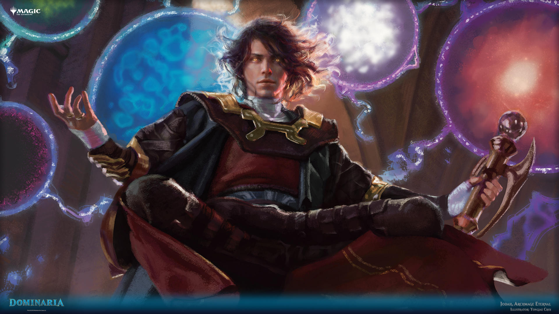 Download mobile wallpaper Human, Game, Wizard, Magic: The Gathering, Jodah Archmage Eternal, Dominaria (Magic: The Gathering) for free.