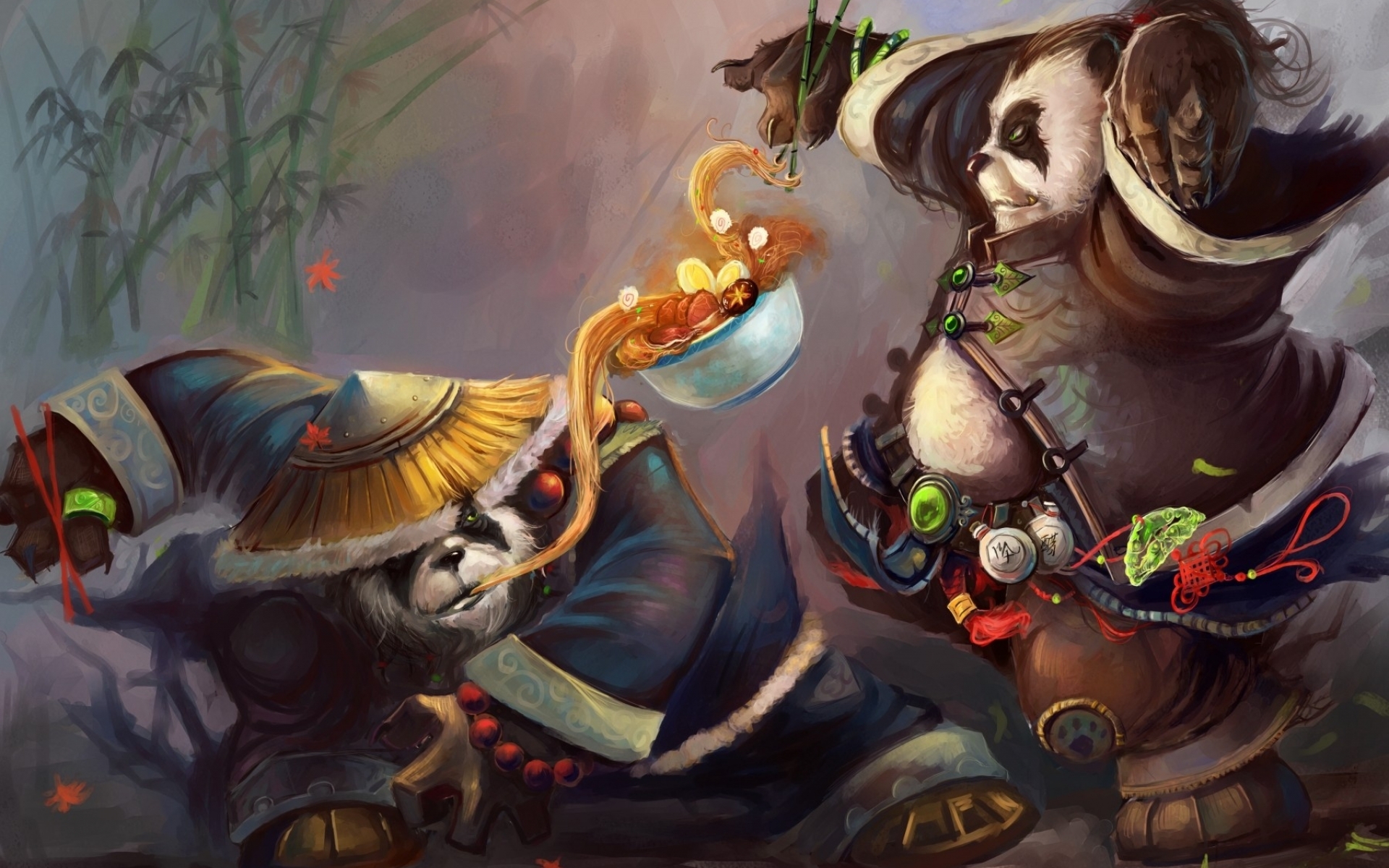 video game, world of warcraft: mists of pandaria, pandaren (world of warcraft), world of warcraft HD wallpaper