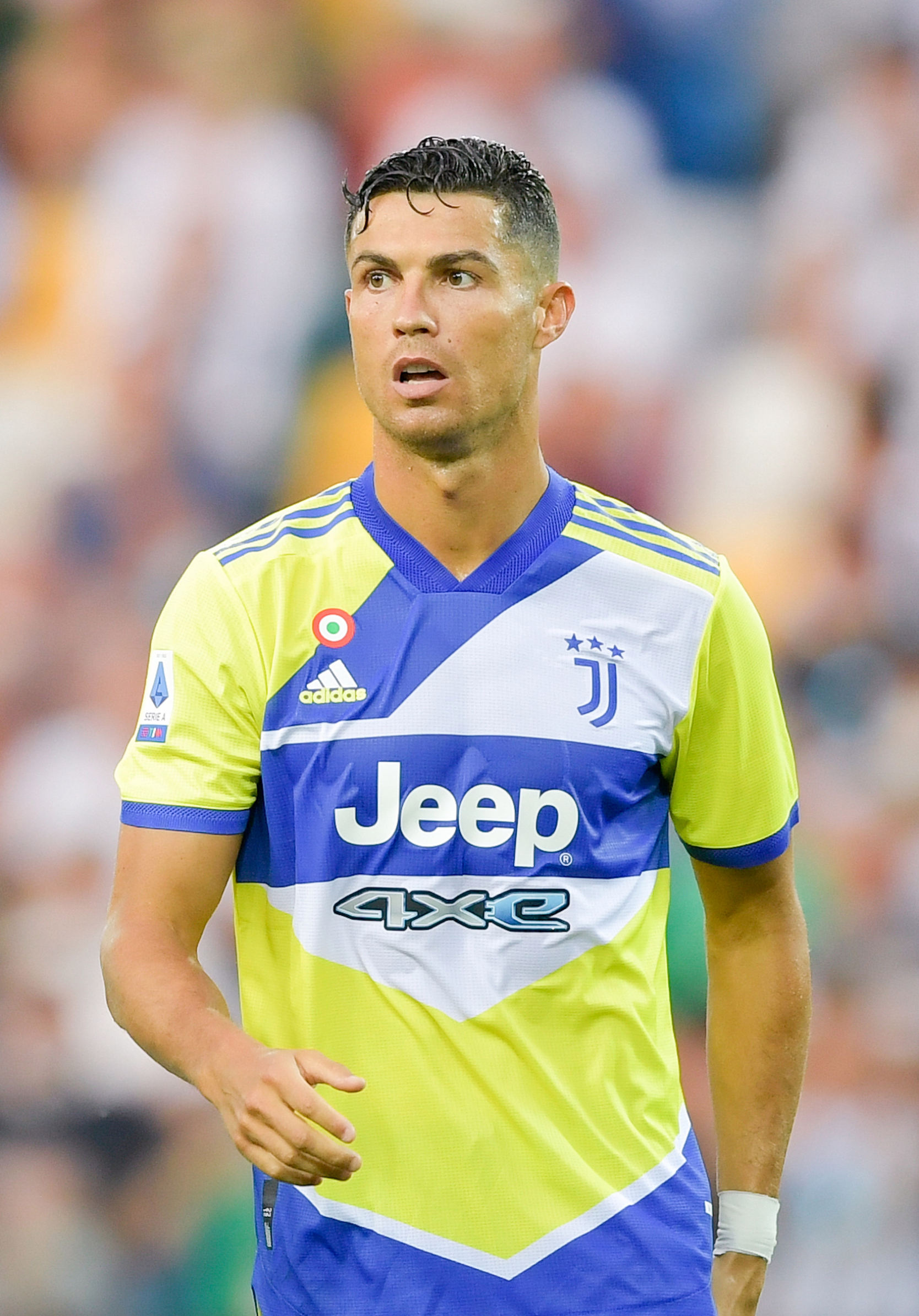 Download Cristiano Ronaldo Juventus Jeep-Adidas Jersey Wallpaper