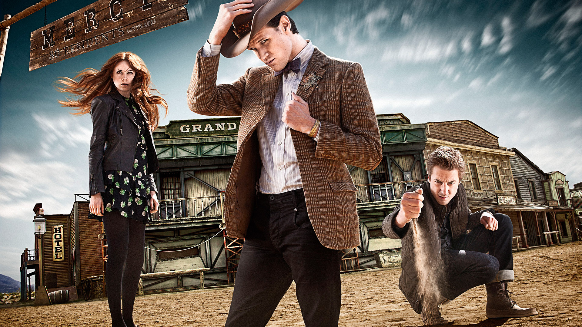 Download mobile wallpaper Doctor Who, Tv Show, Amy Pond, Karen Gillan, Matt Smith for free.