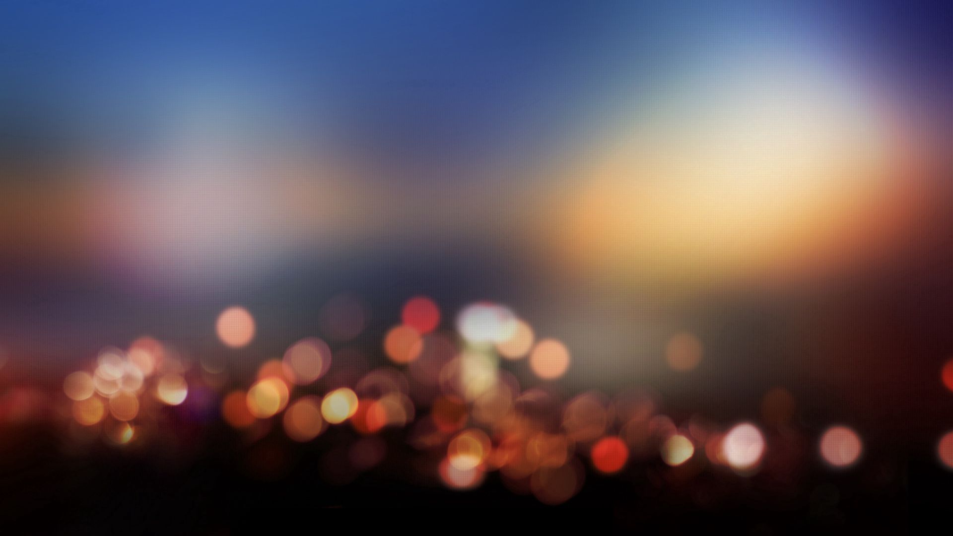 Download mobile wallpaper Lights, Smooth, Night City, Abstract, Blur for free.