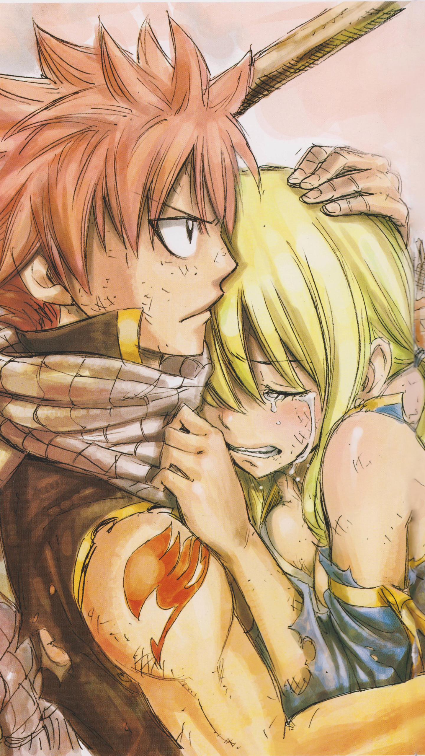 Mobile wallpaper: Anime, Fairy Tail, Lucy Heartfilia, Natsu Dragneel, Nalu  (Fairy Tail), 1350497 download the picture for free.