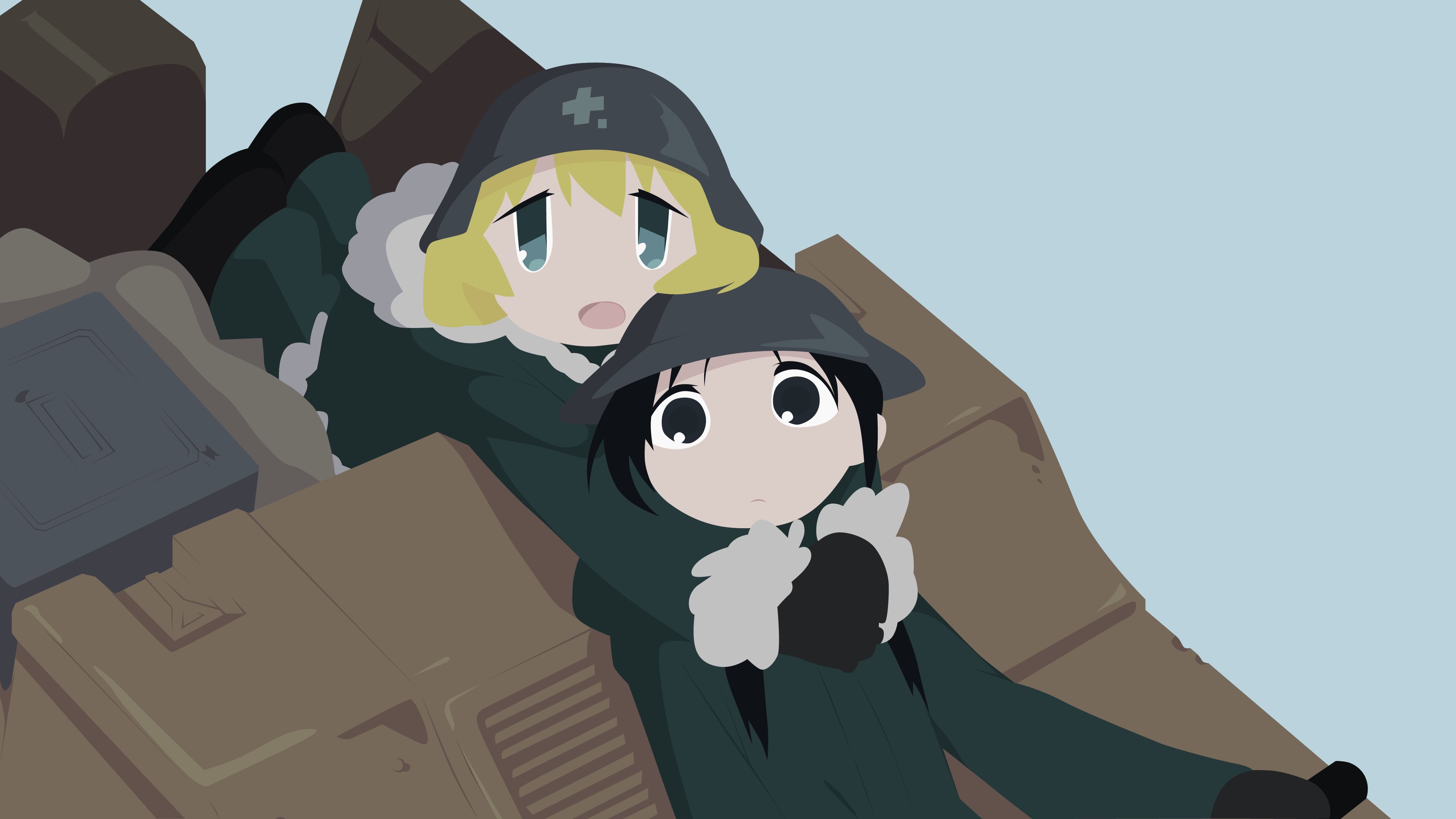 Girls last tour манга скачать фото 36