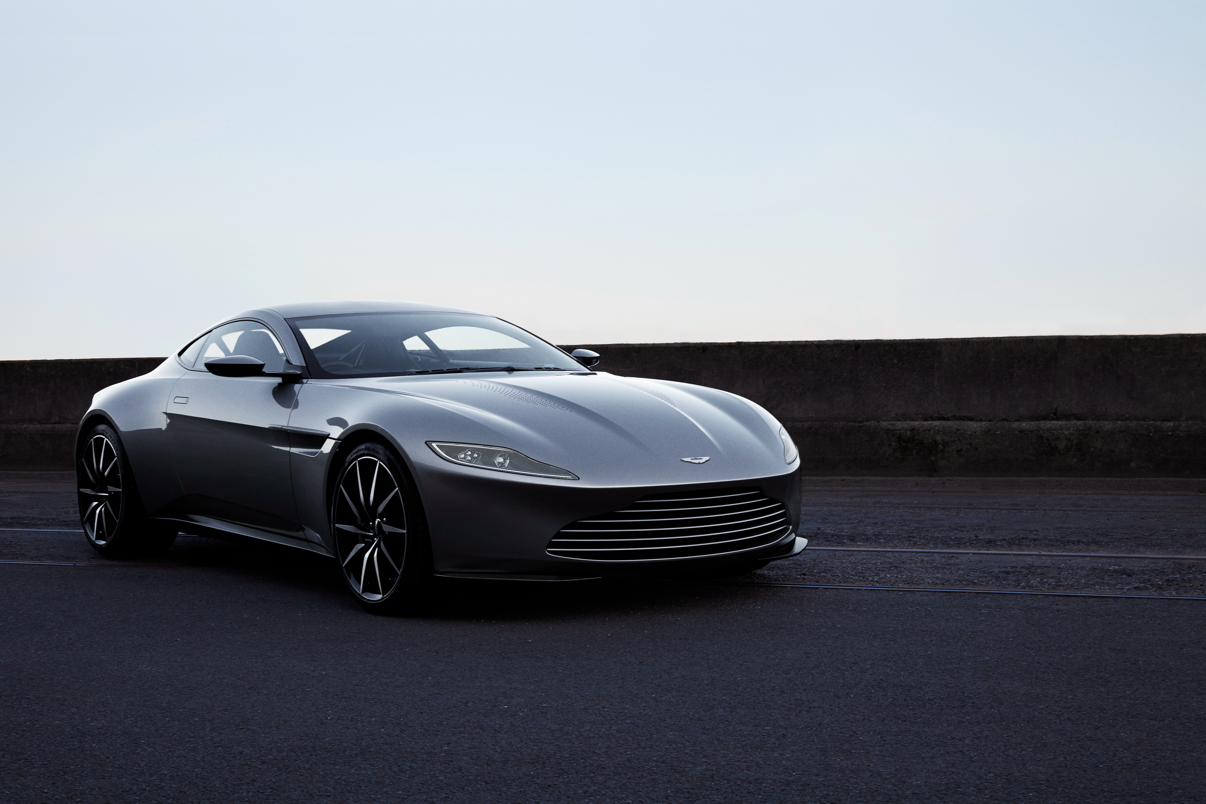 aston martin, cars, side view, silver, silvery, db10 iphone wallpaper