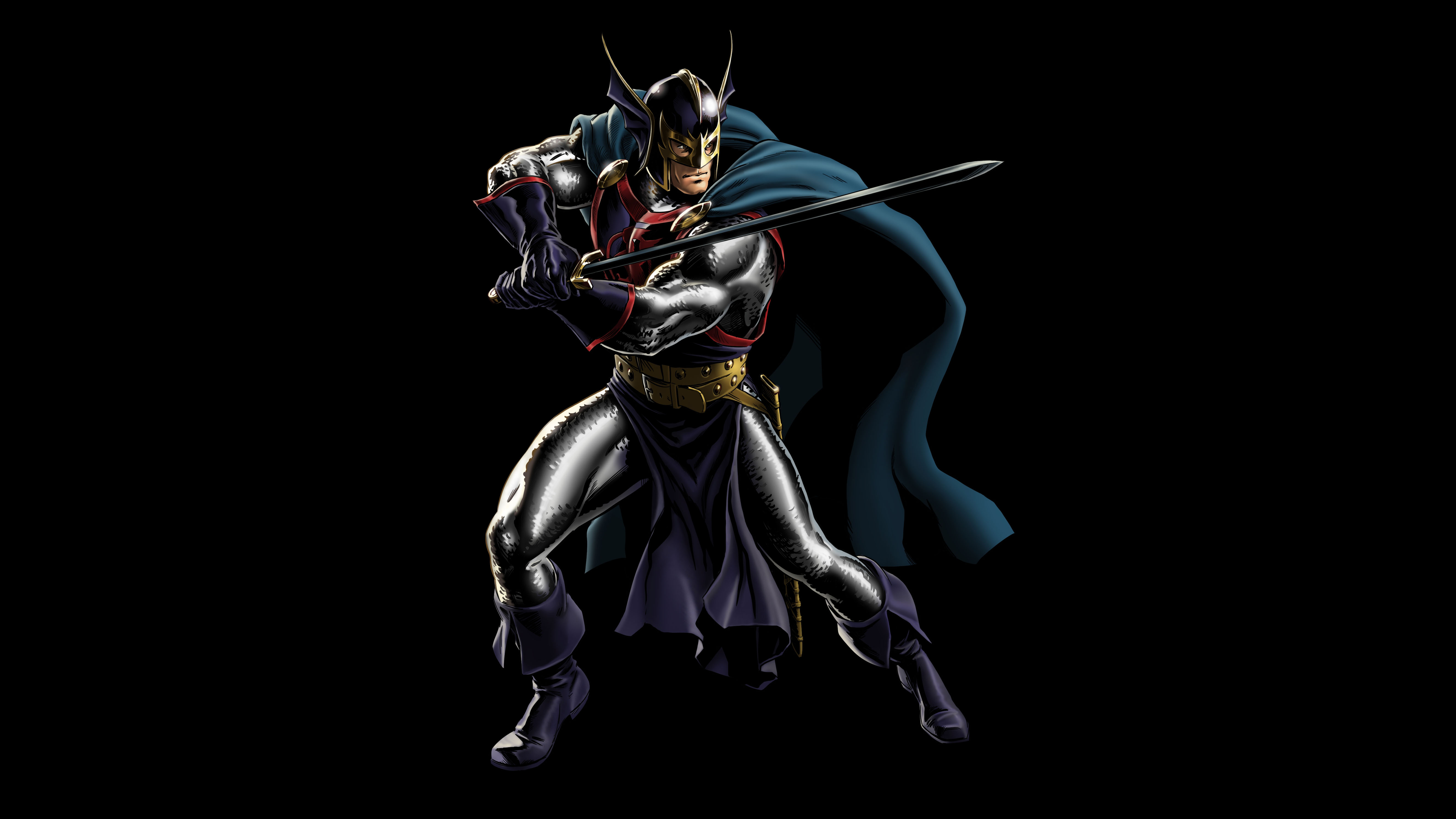 Dark Knight Warrior 4K wallpaper download