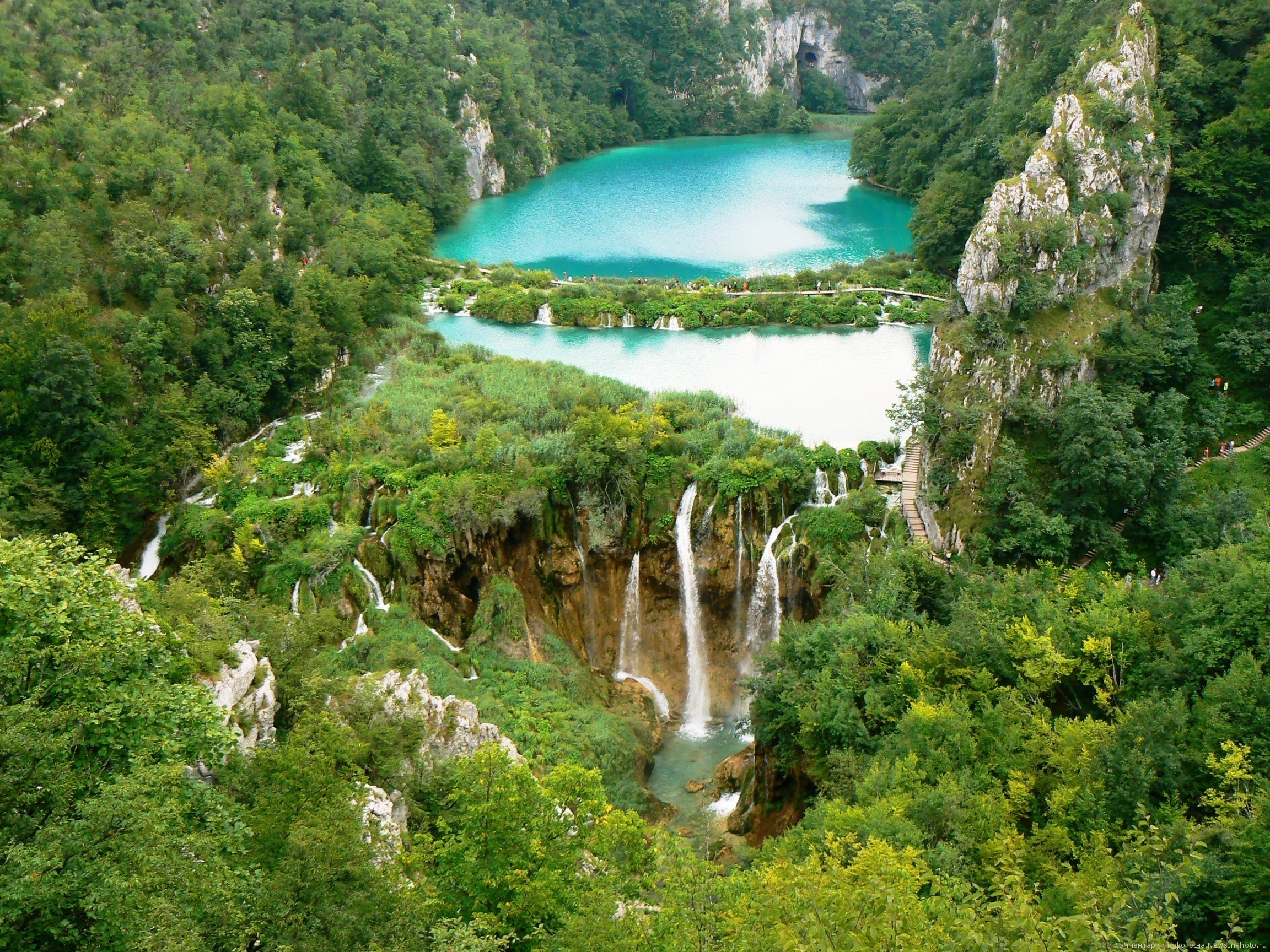 277257 免費下載壁紙 自然, 瀑布, 克罗地亚, 森林, 十六湖国家公园 屏保和圖片