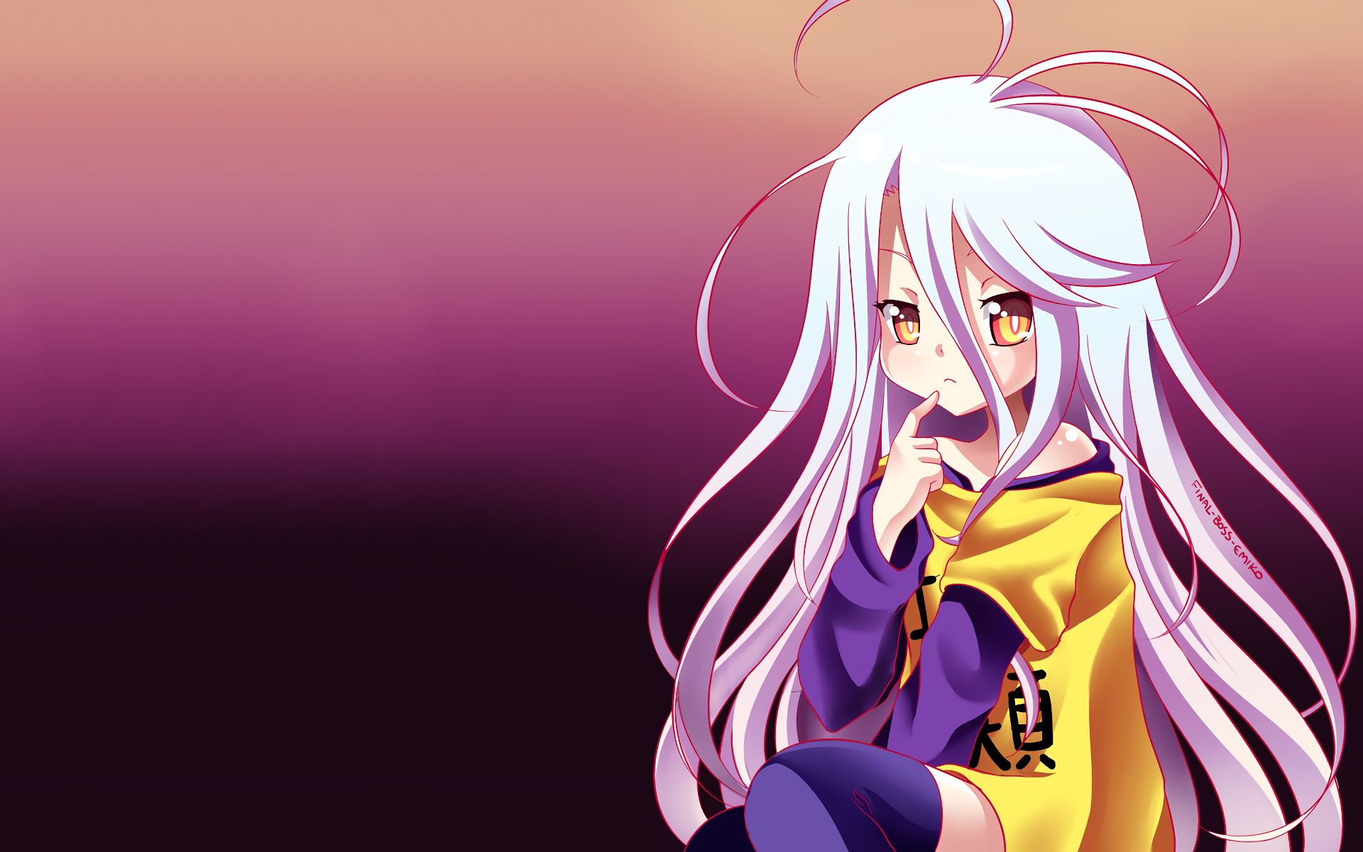 Athah Anime No Game No Life Sora Shiro Stephanie Dola 13*19 inches Wall  Poster Matte Finish Paper Print - Animation & Cartoons posters in India -  Buy art, film, design, movie, music, nature and educational  paintings/wallpapers at Flipkart.com