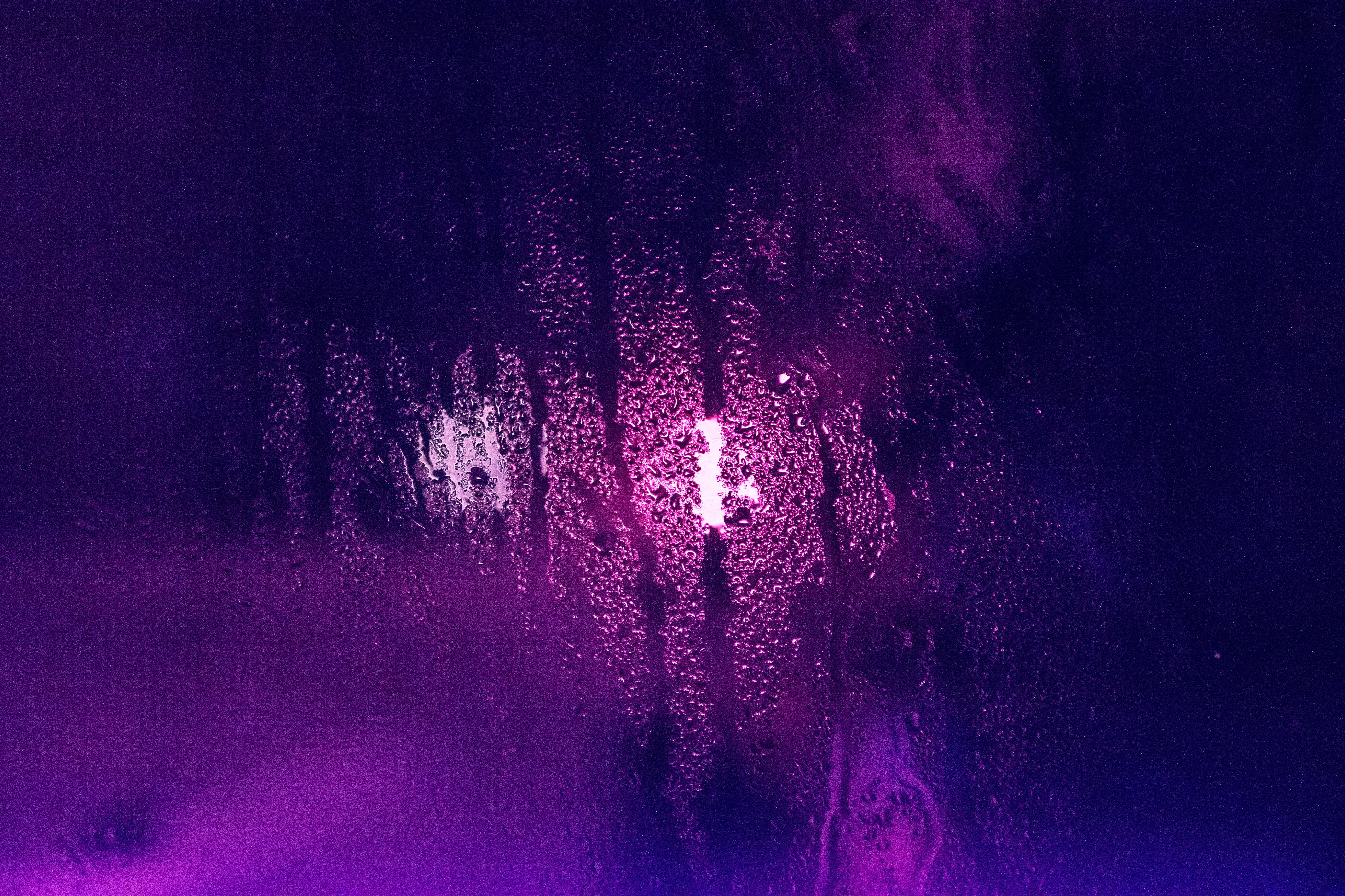 無料モバイル壁紙滴, 大きい, マクロ, 表面, 紫の, 紫をダウンロードします。