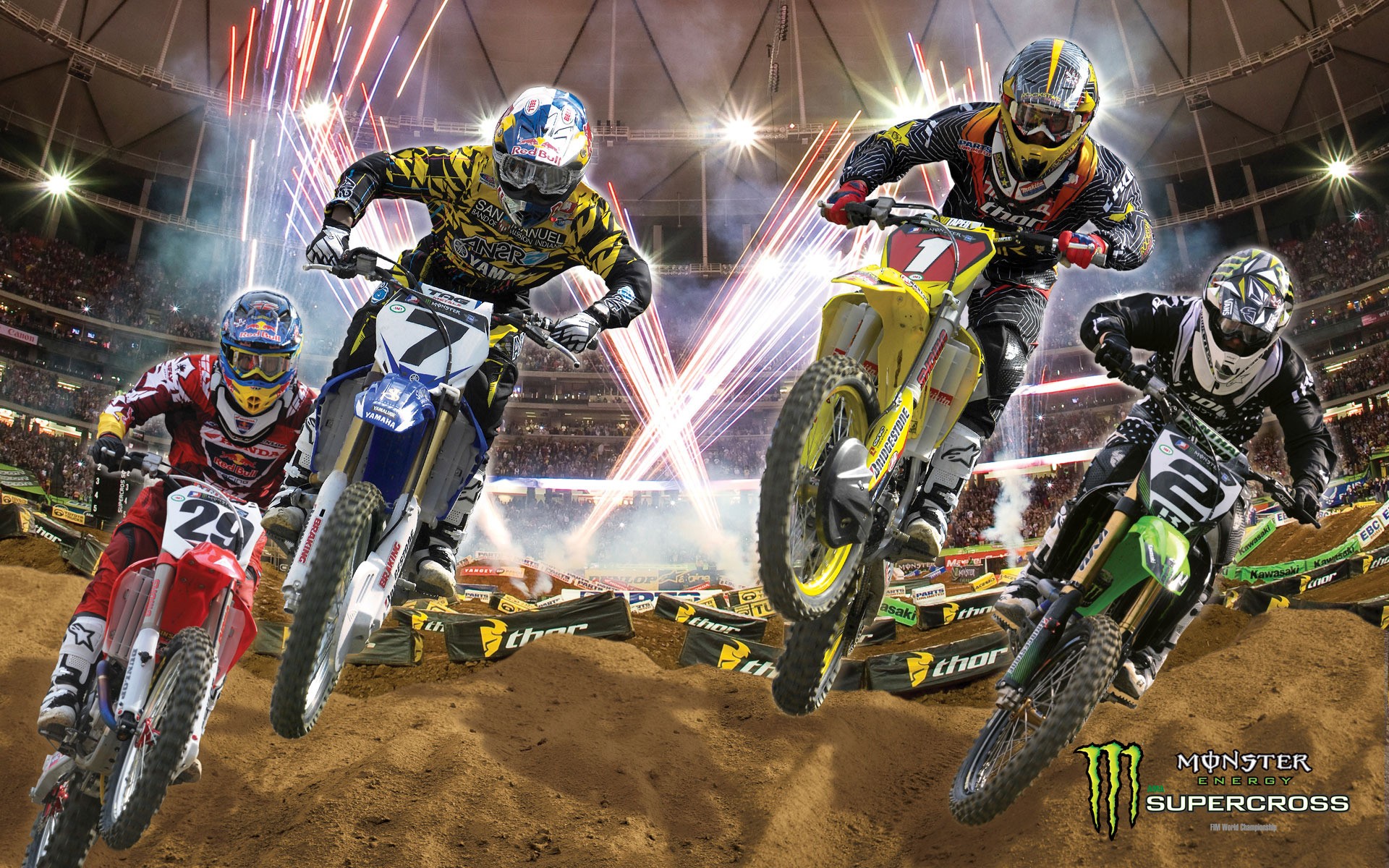 motocross, sports HD wallpaper