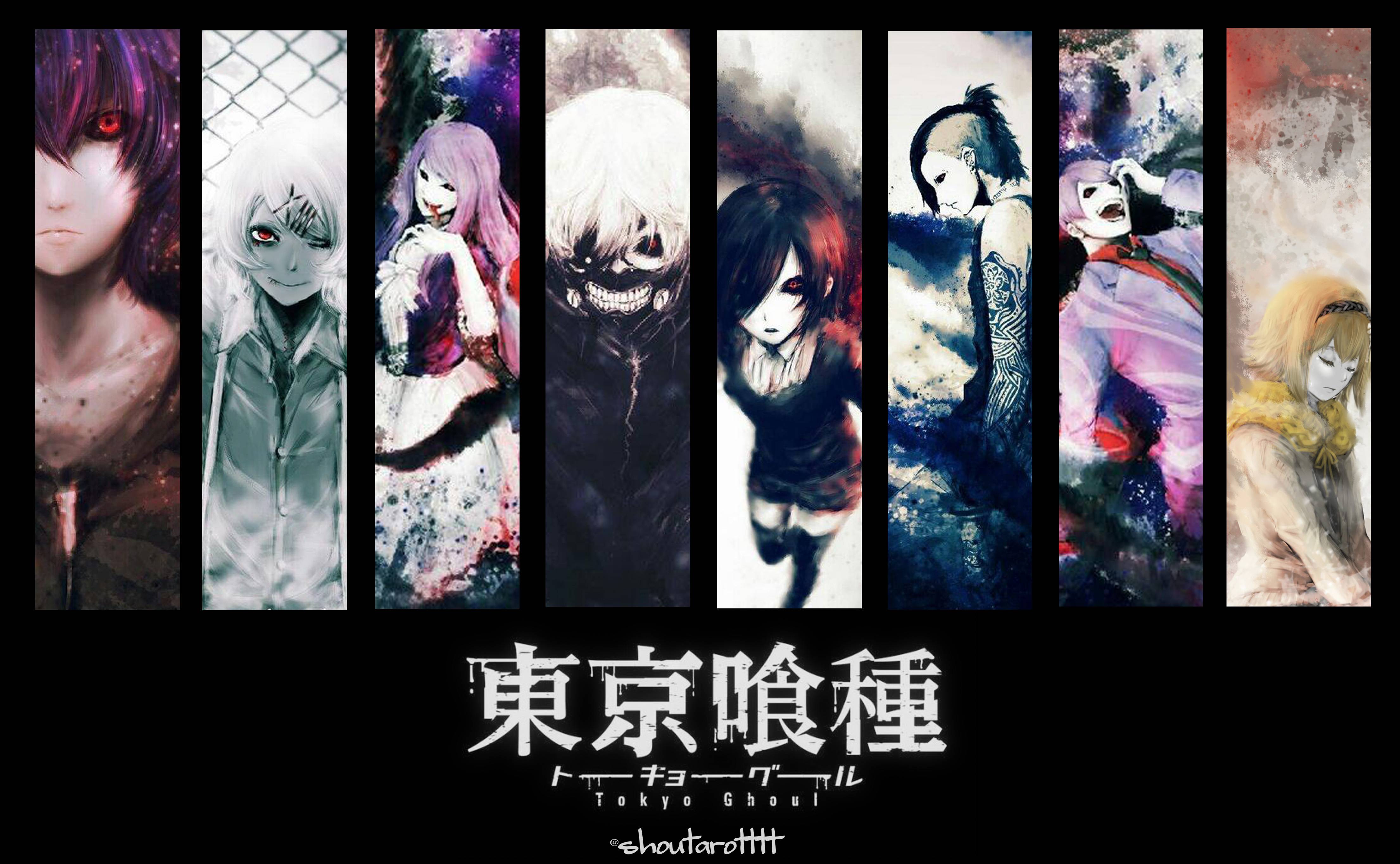 Ken Kaneki Wallpaper Black Theme  Personagens de anime, Animes wallpapers,  Anime