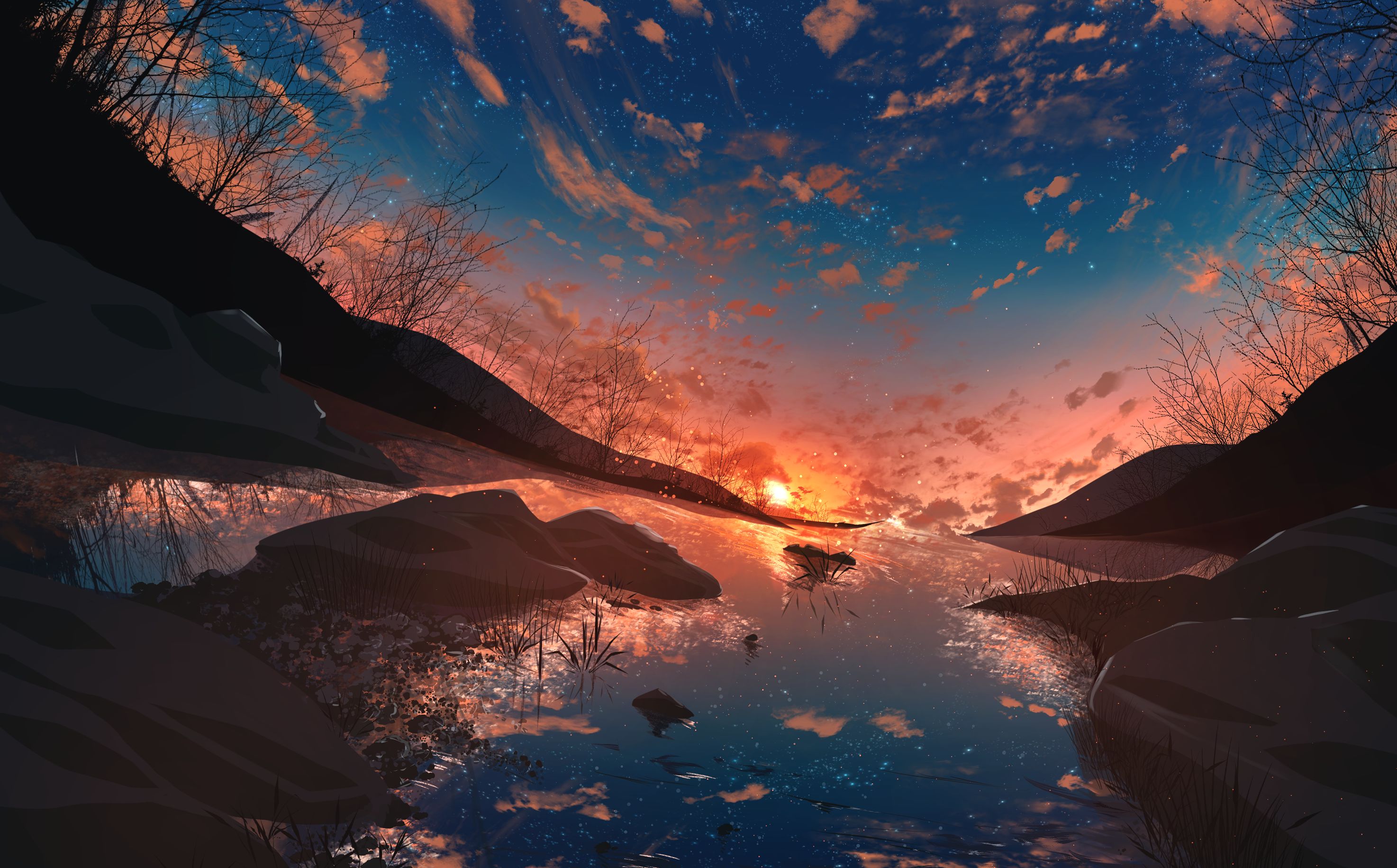 5,196 Anime Sunset Images, Stock Photos, 3D objects, & Vectors |  Shutterstock
