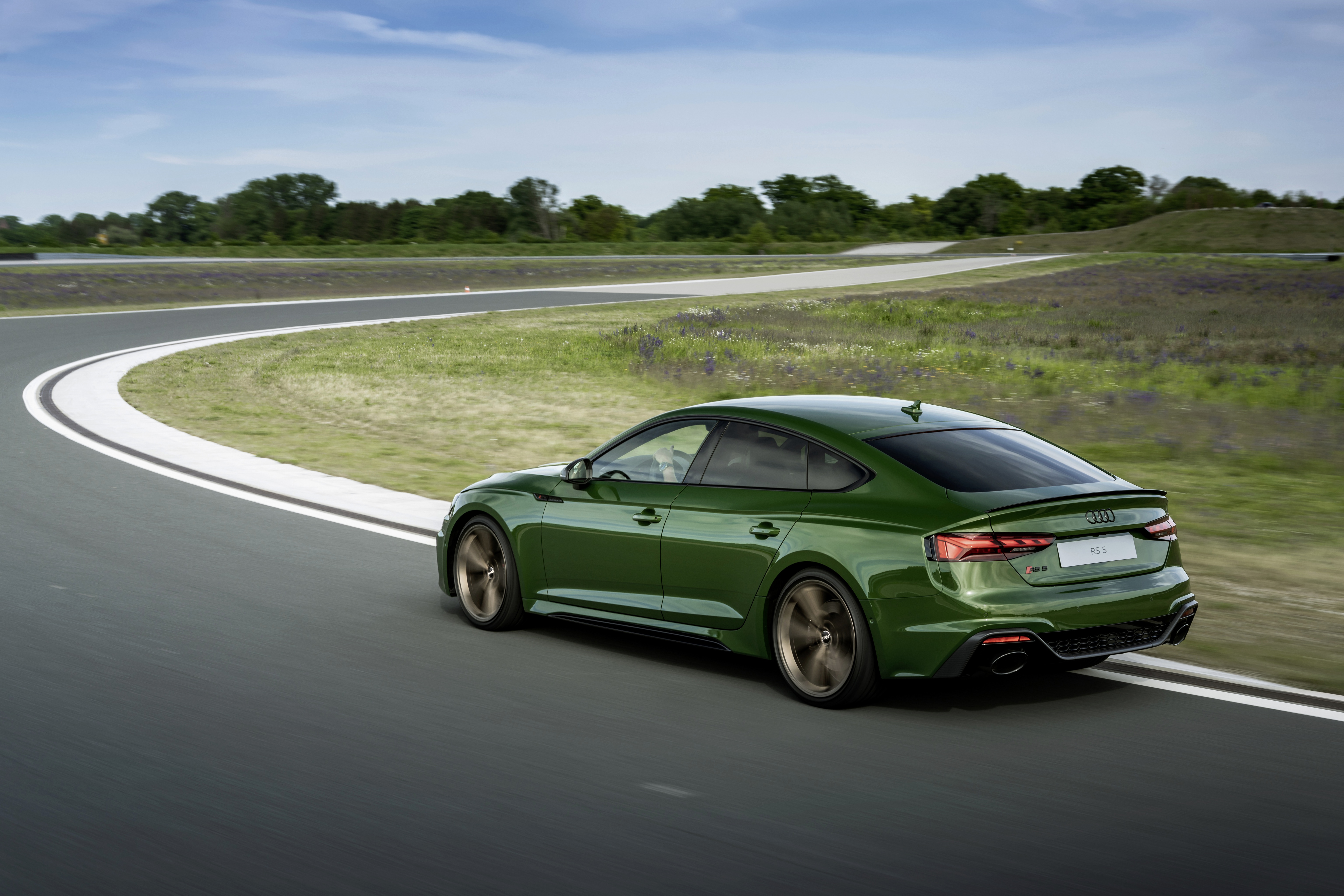 Audi rs5 Sportback Green