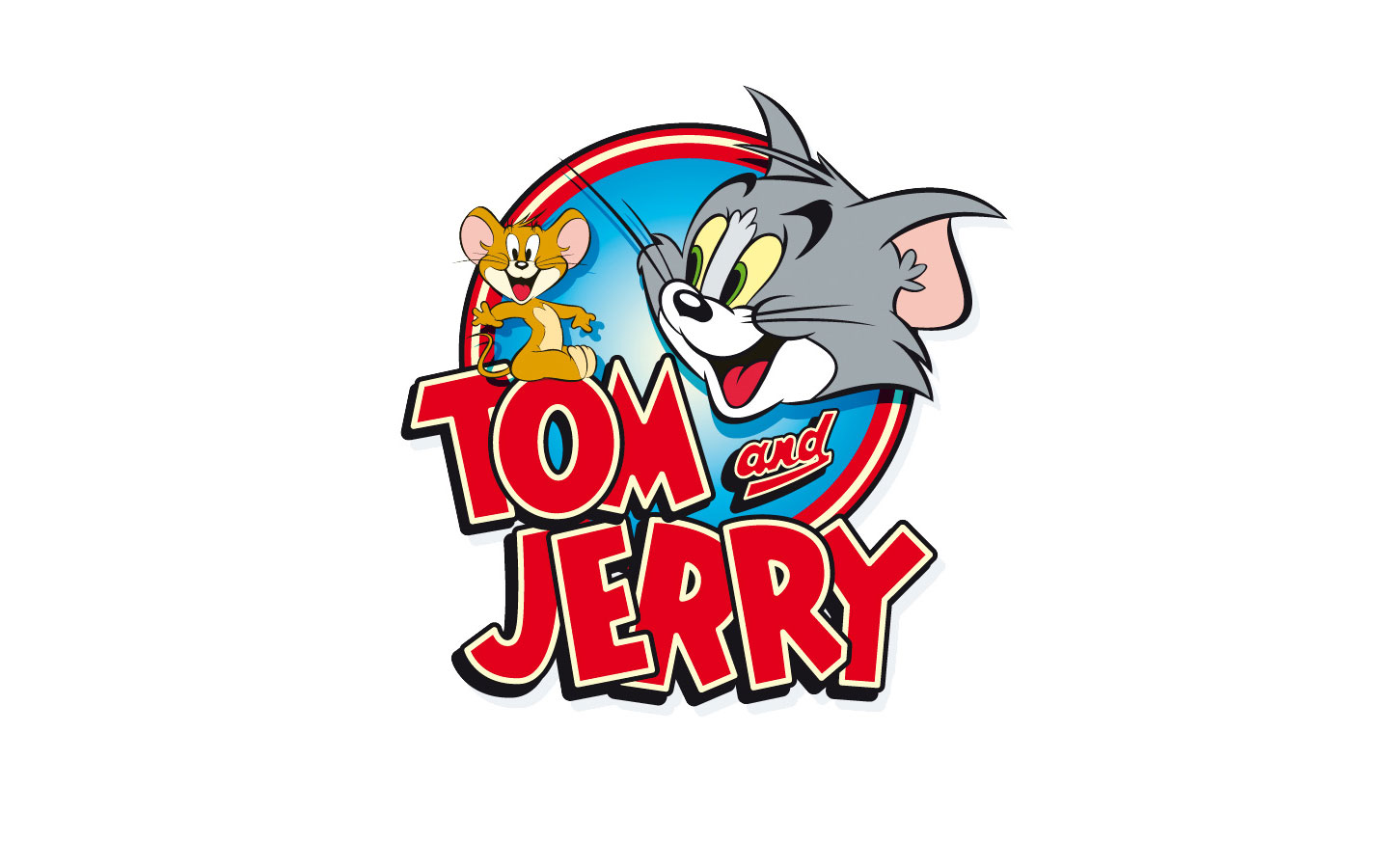 Логотип мультика том и Джерри