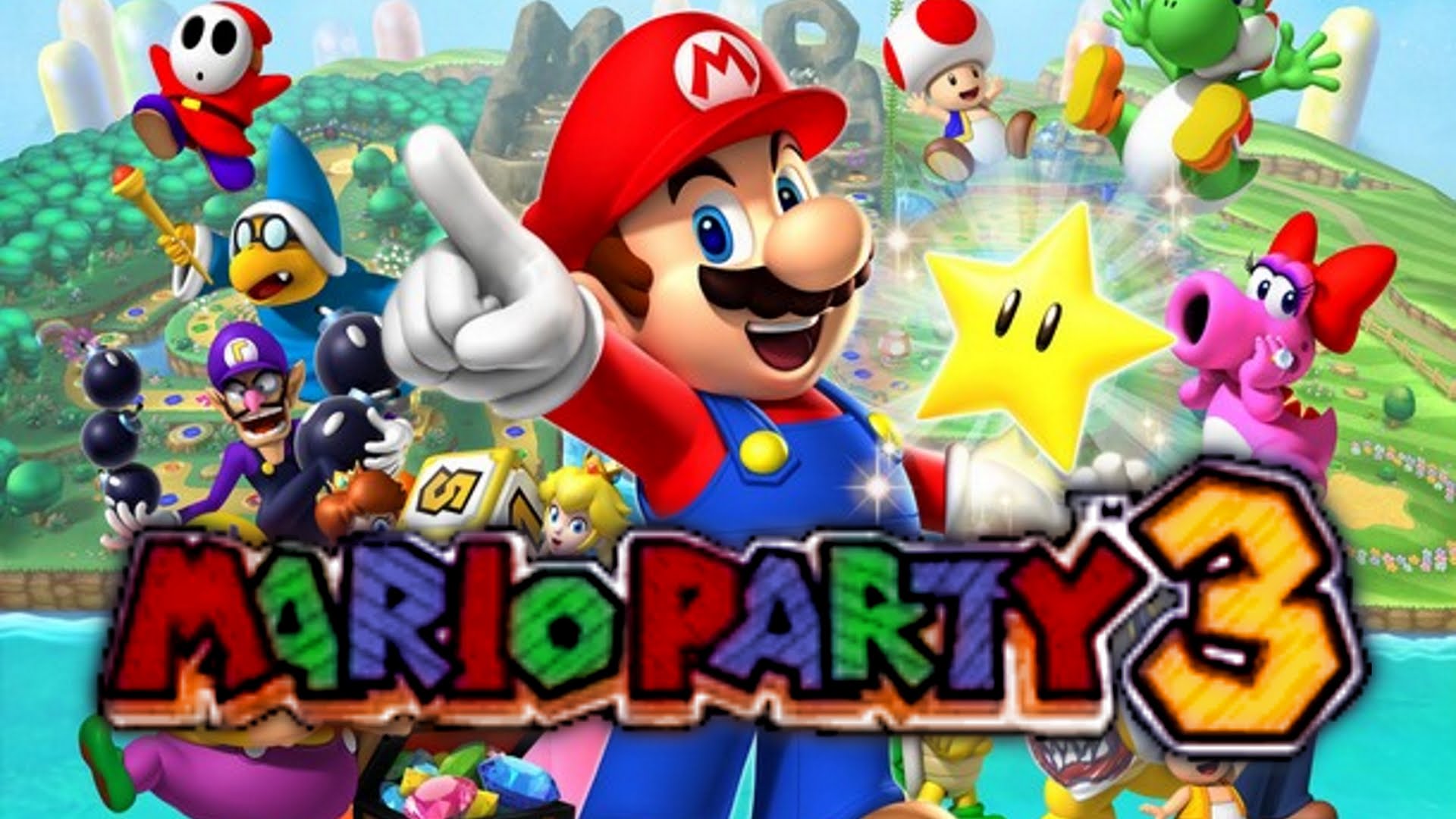 Mario Party Wallpaper by MidniteAndBeyond on DeviantArt