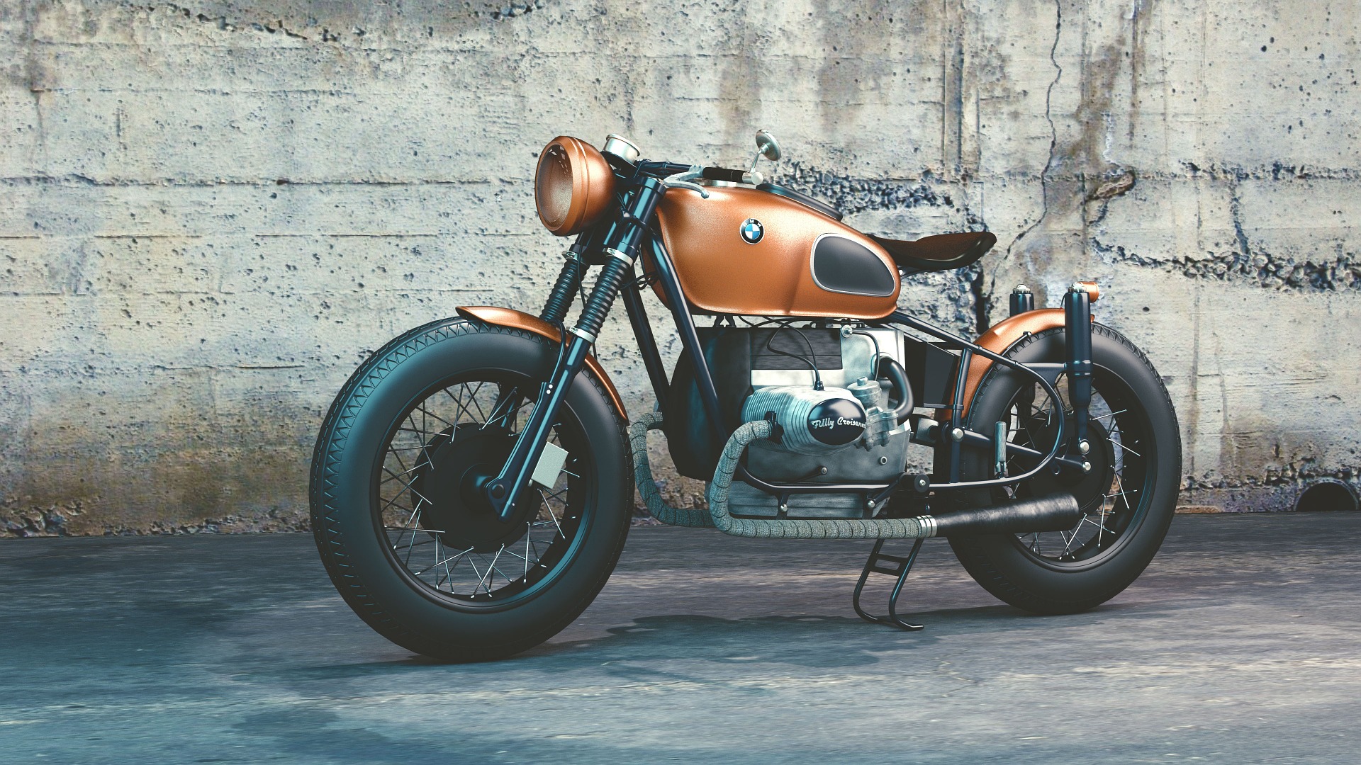 Vintage РјРѕС‚РѕС†РёРєР» BMW r32