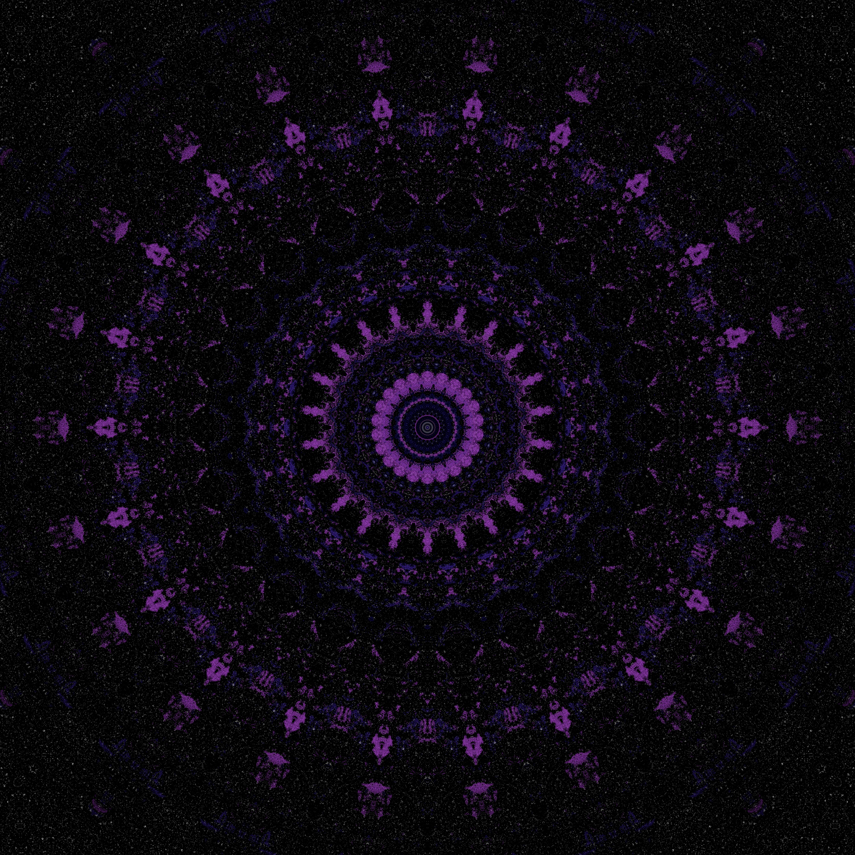 mandala, violet, dark, ornament, purple, pattern, kaleidoscope lock screen backgrounds