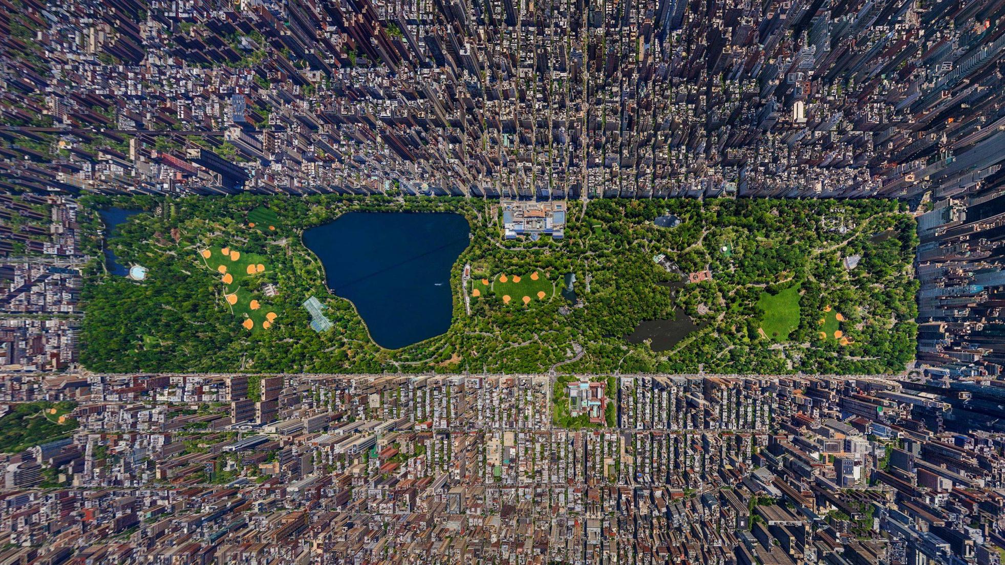Download mobile wallpaper Central Park, New York, Manhattan, Cities, Man Made for free.