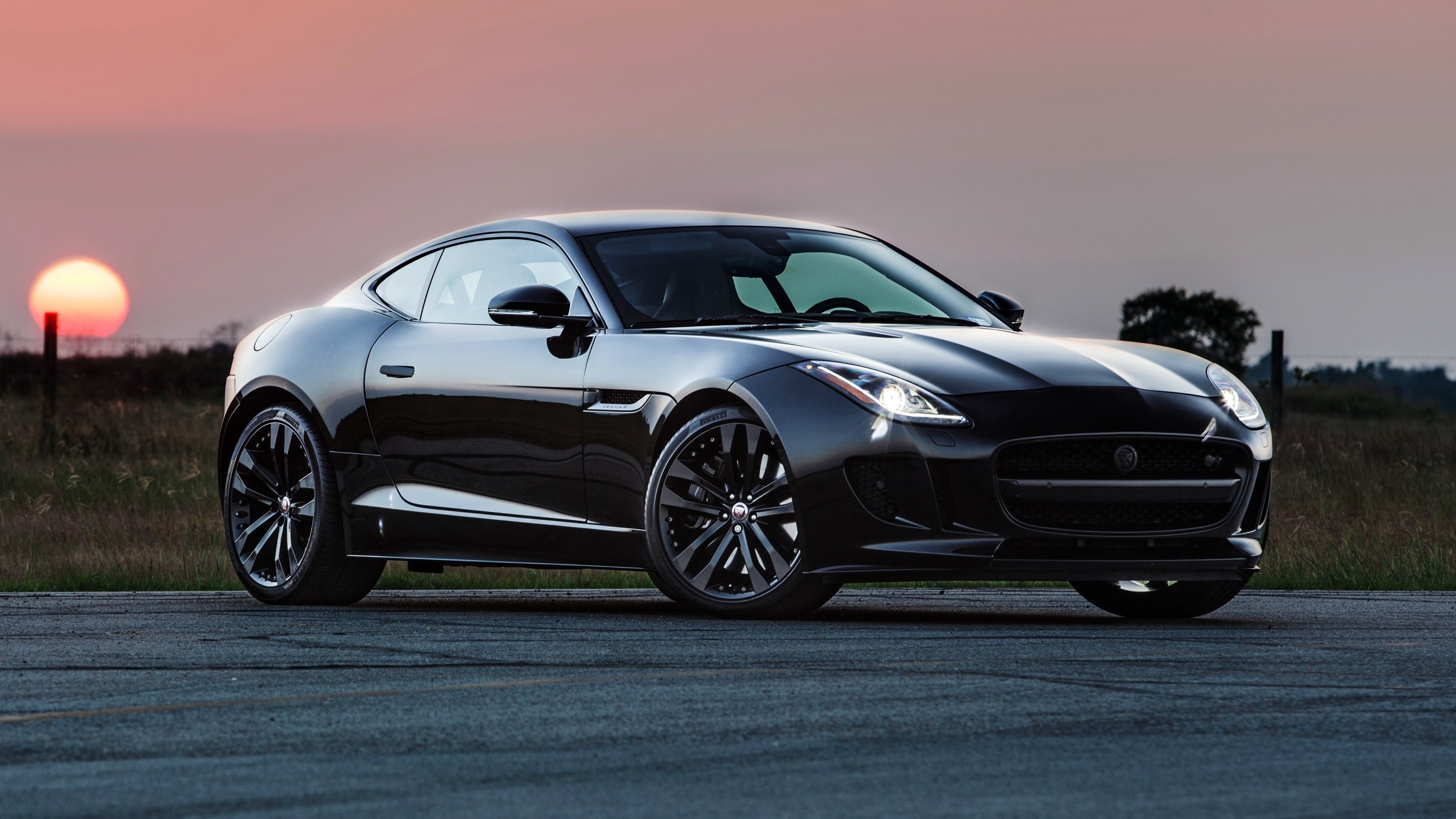 cars, jaguar, side view, hennessey, f type r Full HD