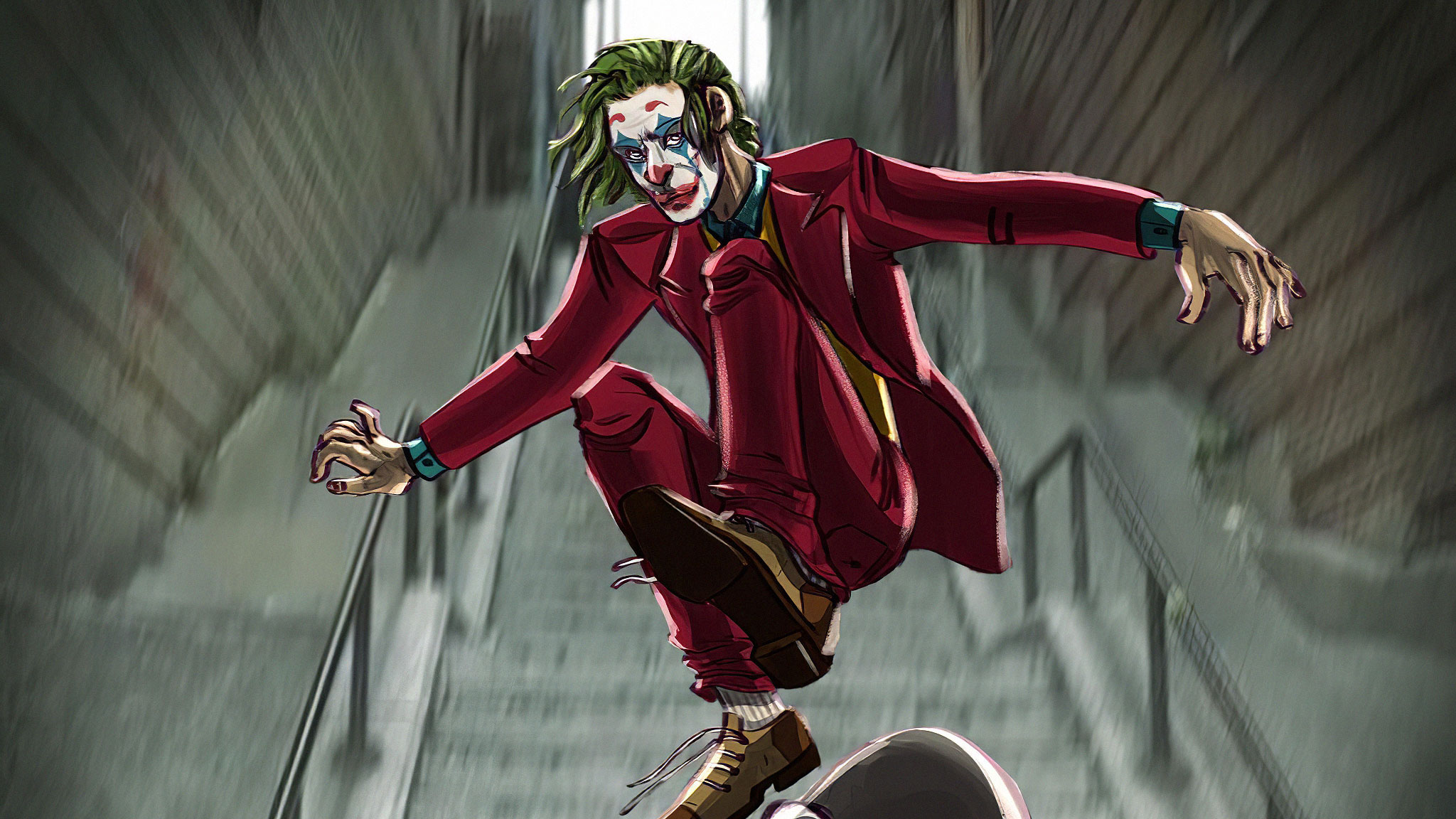 Joker Хоакин Феникс полный рост