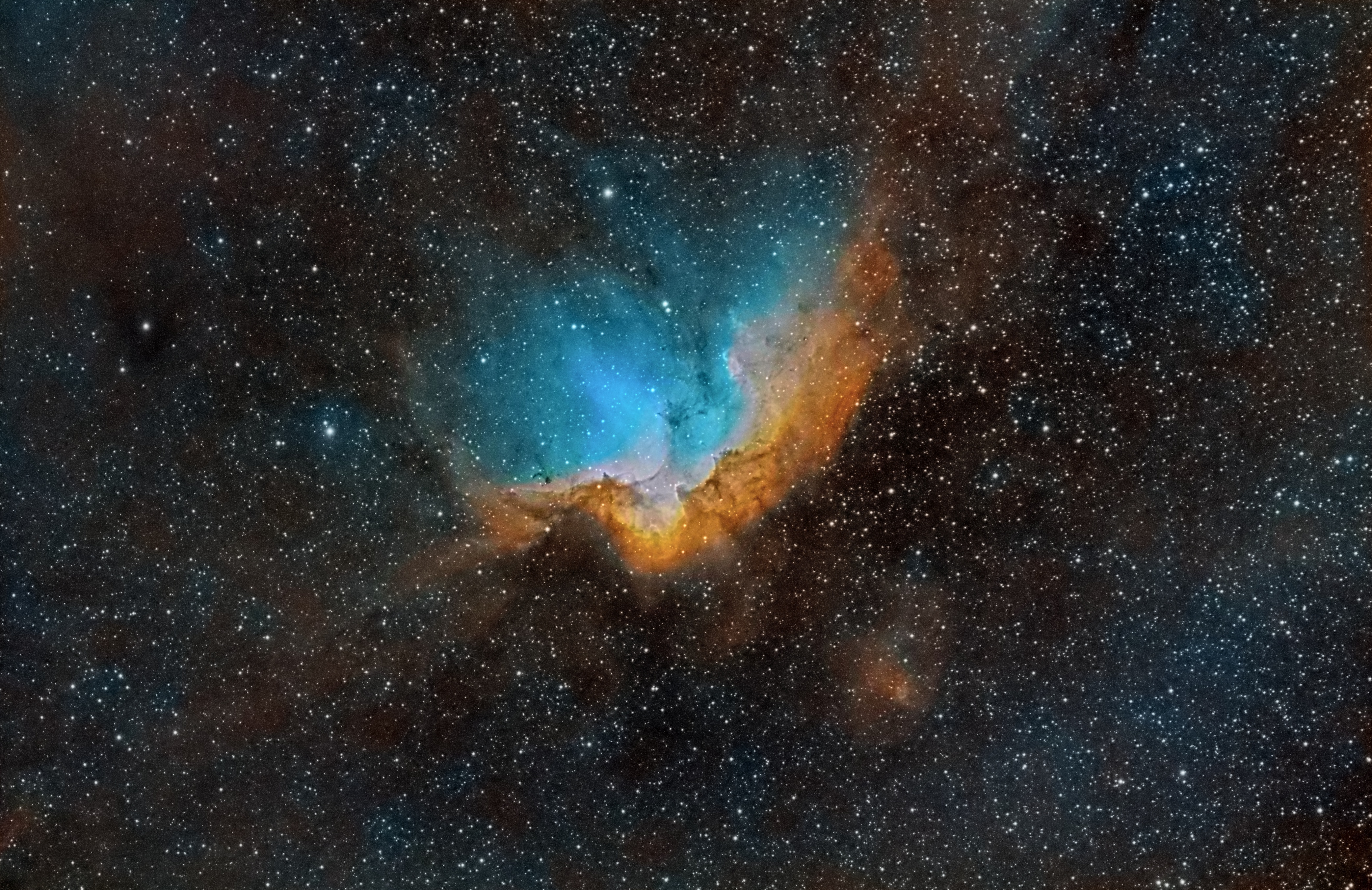Туманность NGC 604