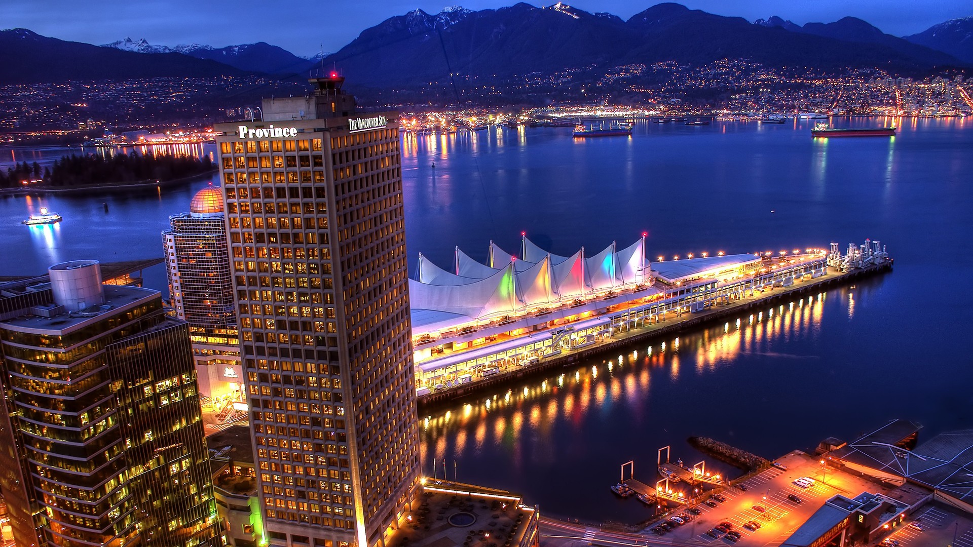 Скачати мобільні шпалери Ванкувер, Міста, Канада, Створено Людиною, Місто безкоштовно.