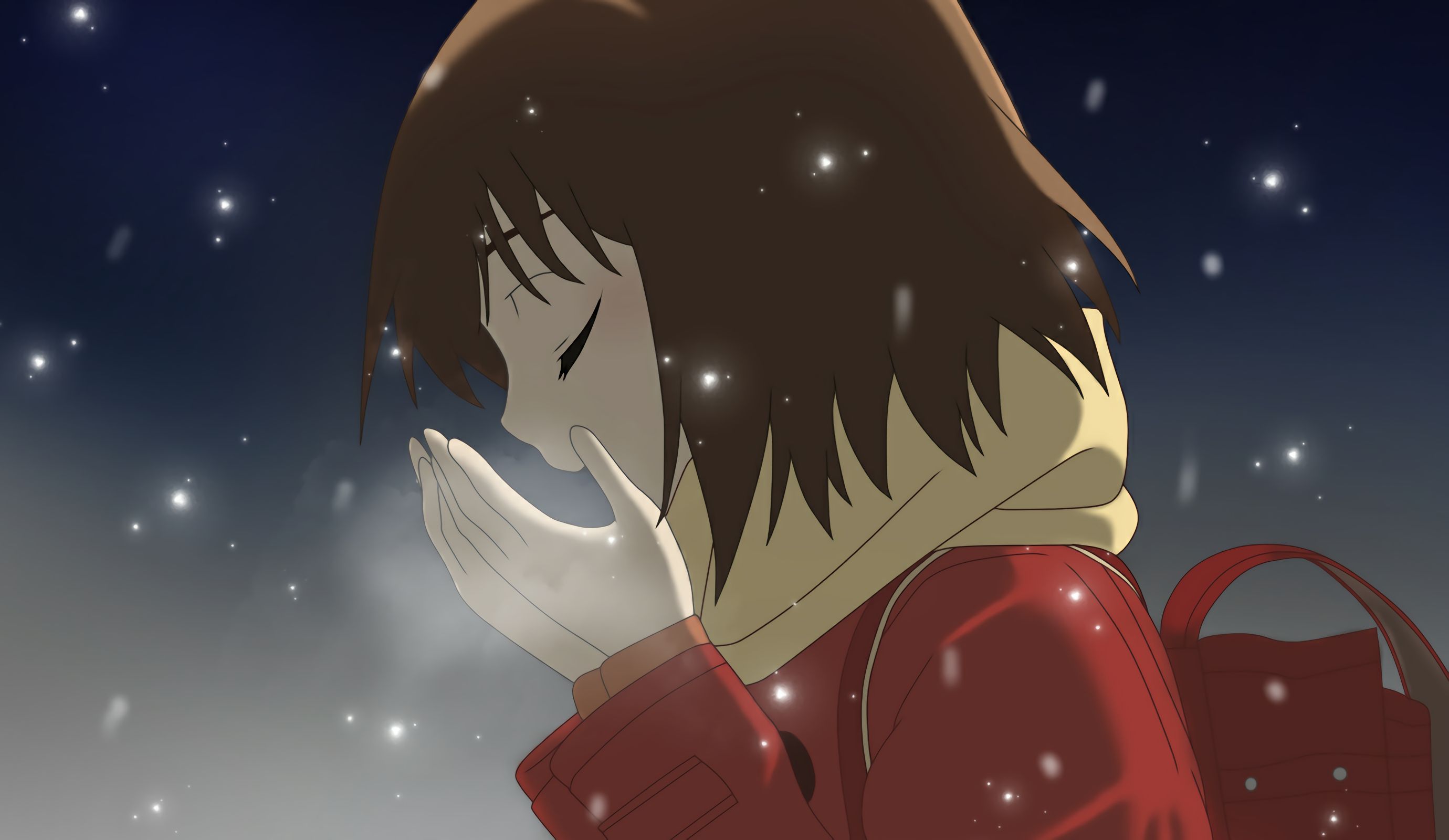 Download A poignant moment in Erased Anime featuring main characters  Satoru, Kayo, Osamu, Kenya, and Hiromi. Wallpaper | Wallpapers.com