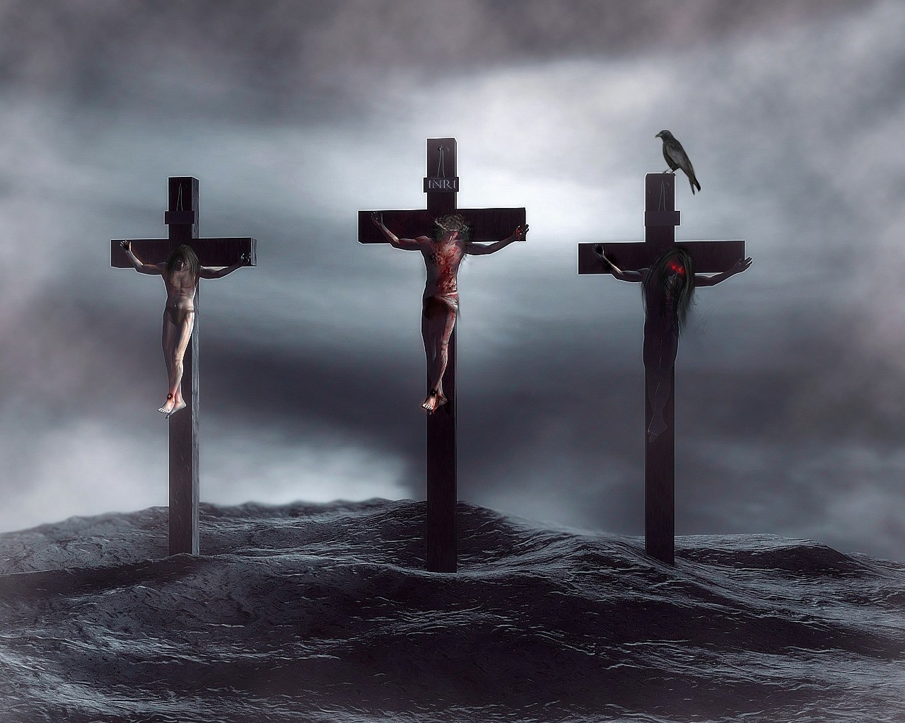 cross, dark, other, religion