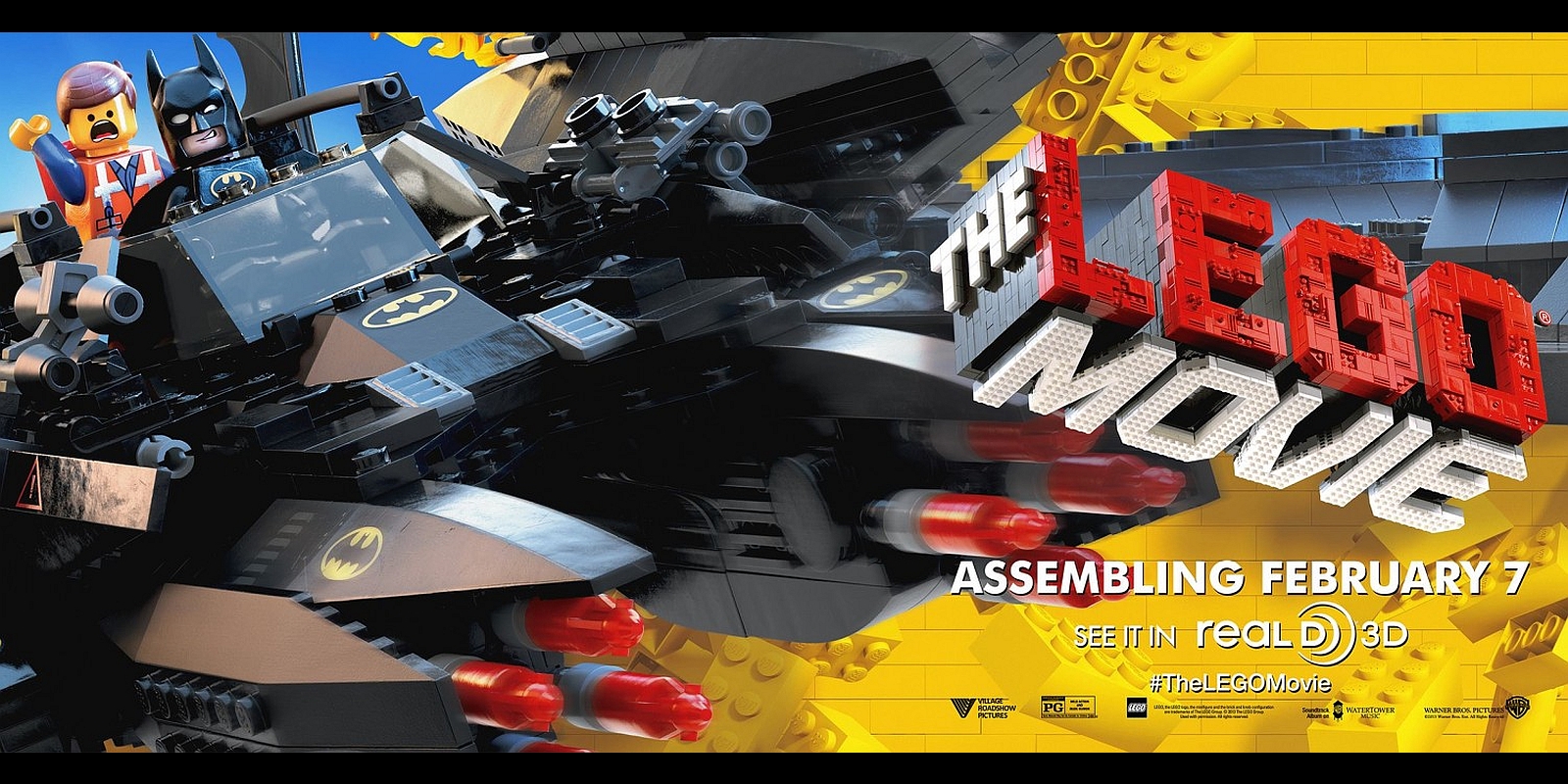 320743 Bild herunterladen filme, the lego movie, batman, emmet (der lego film), lego, logo, text - Hintergrundbilder und Bildschirmschoner kostenlos