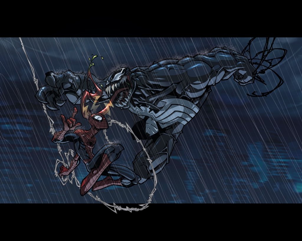 spider man, comics, venom QHD