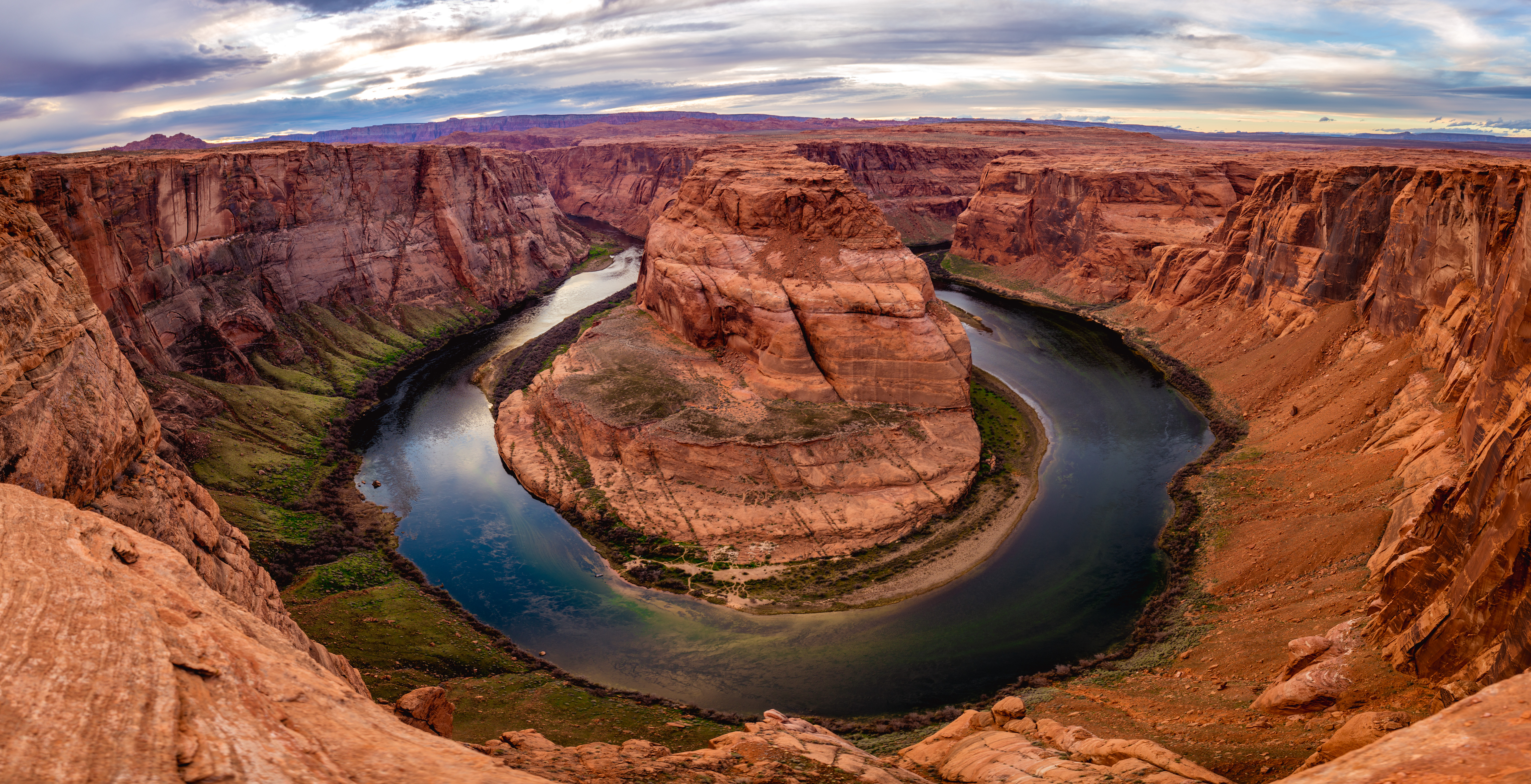 nature, rivers, canyon, rocks, dahl, distance desktop HD wallpaper