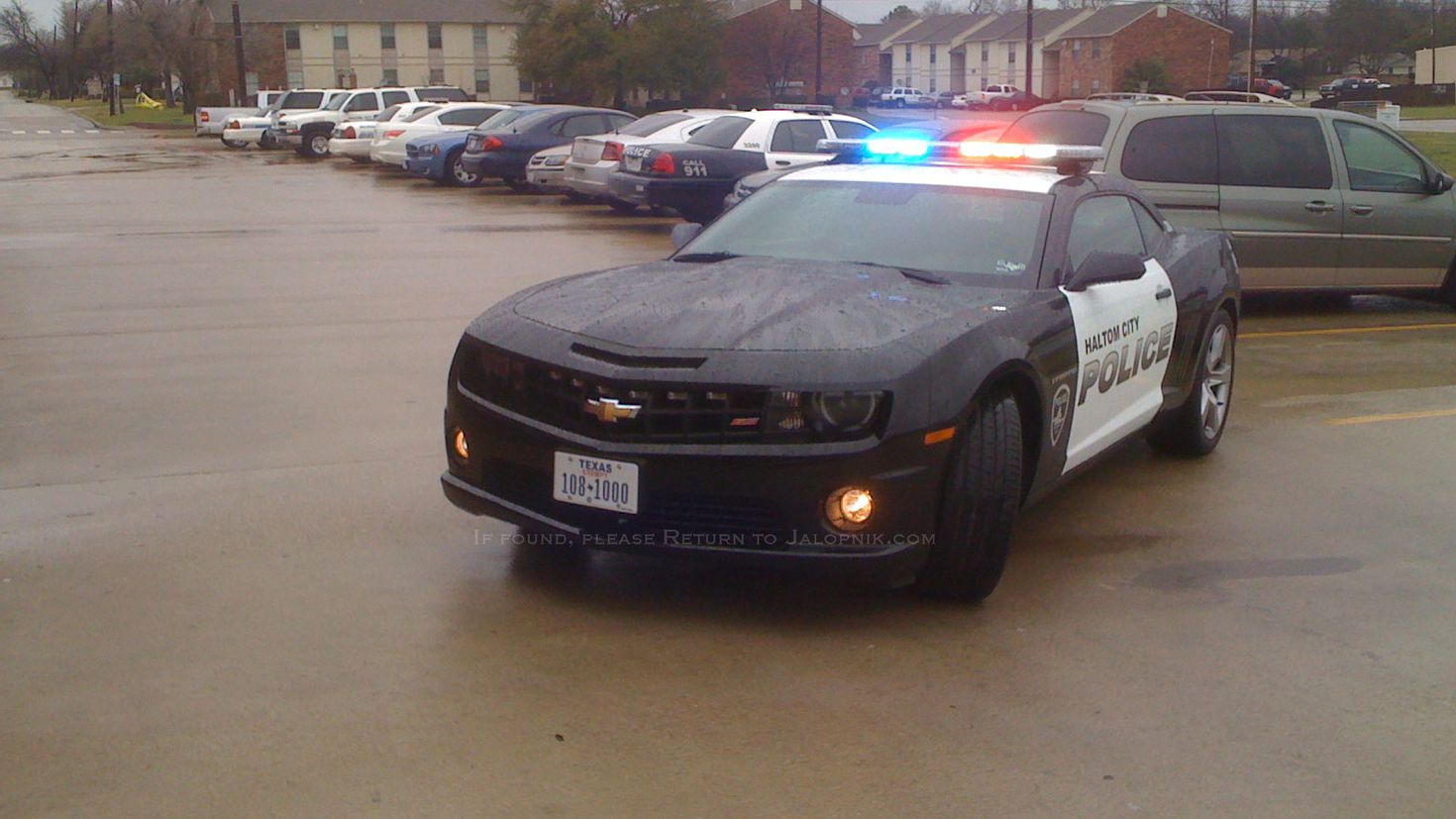 Chevrolet Camaro b4c Police