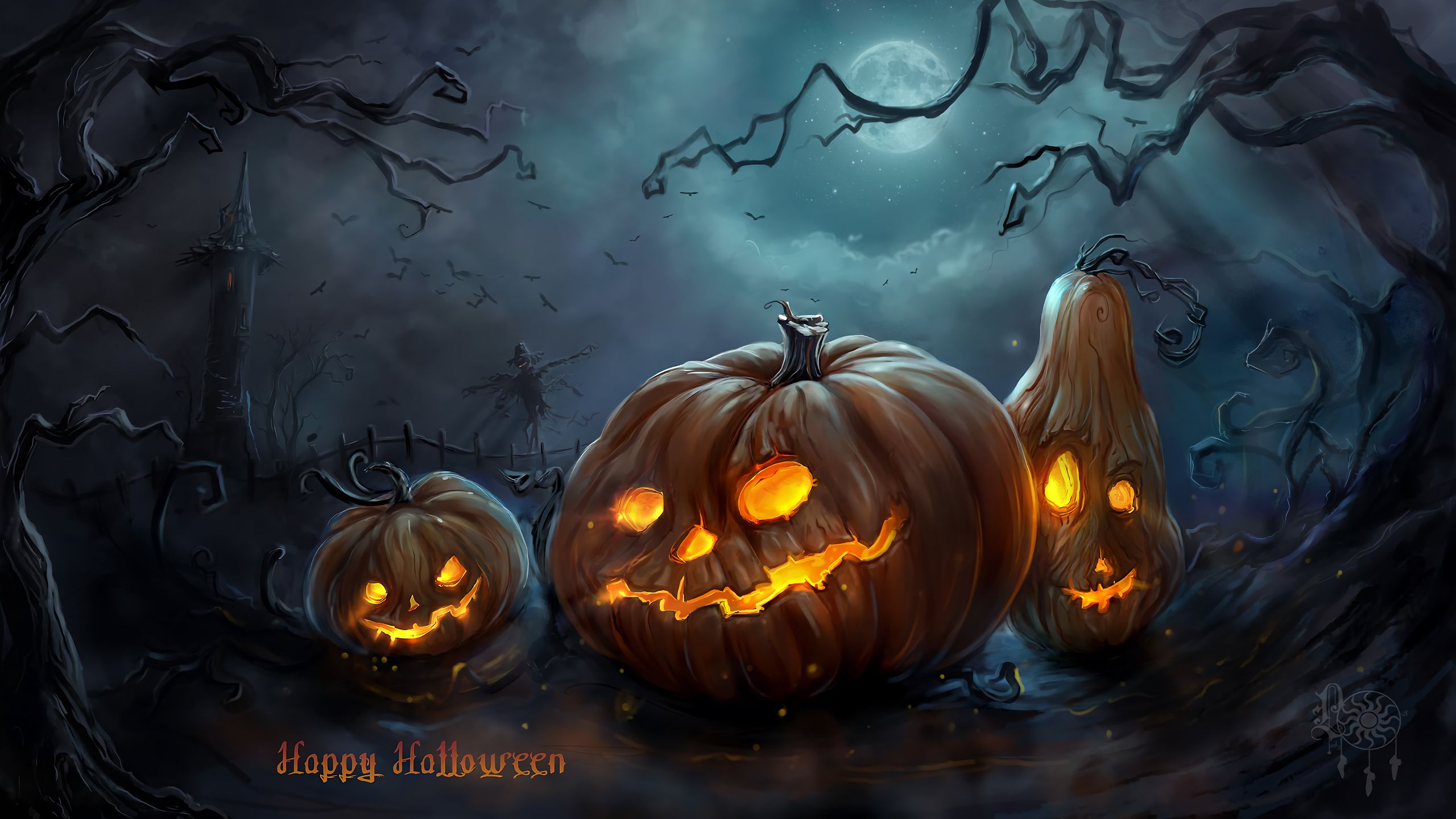 640257 Bild herunterladen halloween, feiertage, fröhliches halloween - Hintergrundbilder und Bildschirmschoner kostenlos