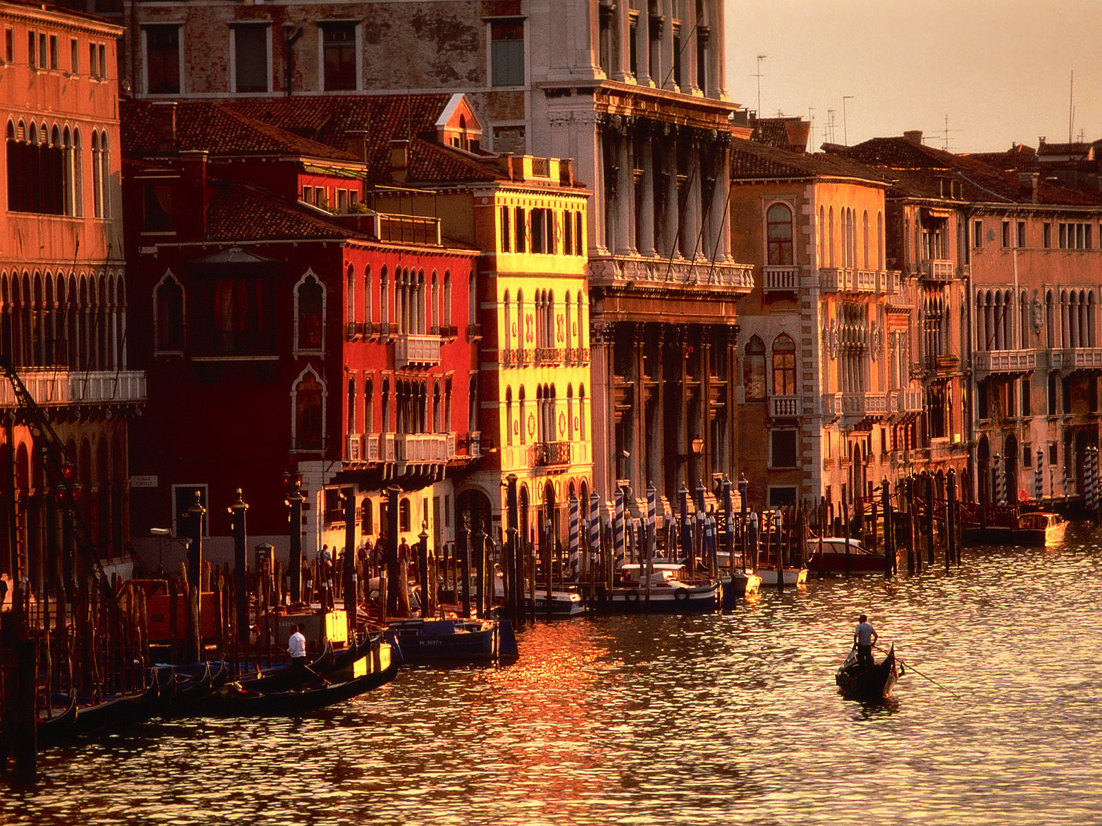 man made, building, architecture, boat, canal, gondola, italy, place, scenic, venice