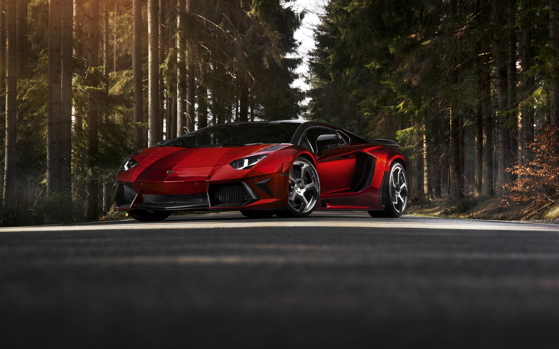 Lamborghini Aventador Mansory Red