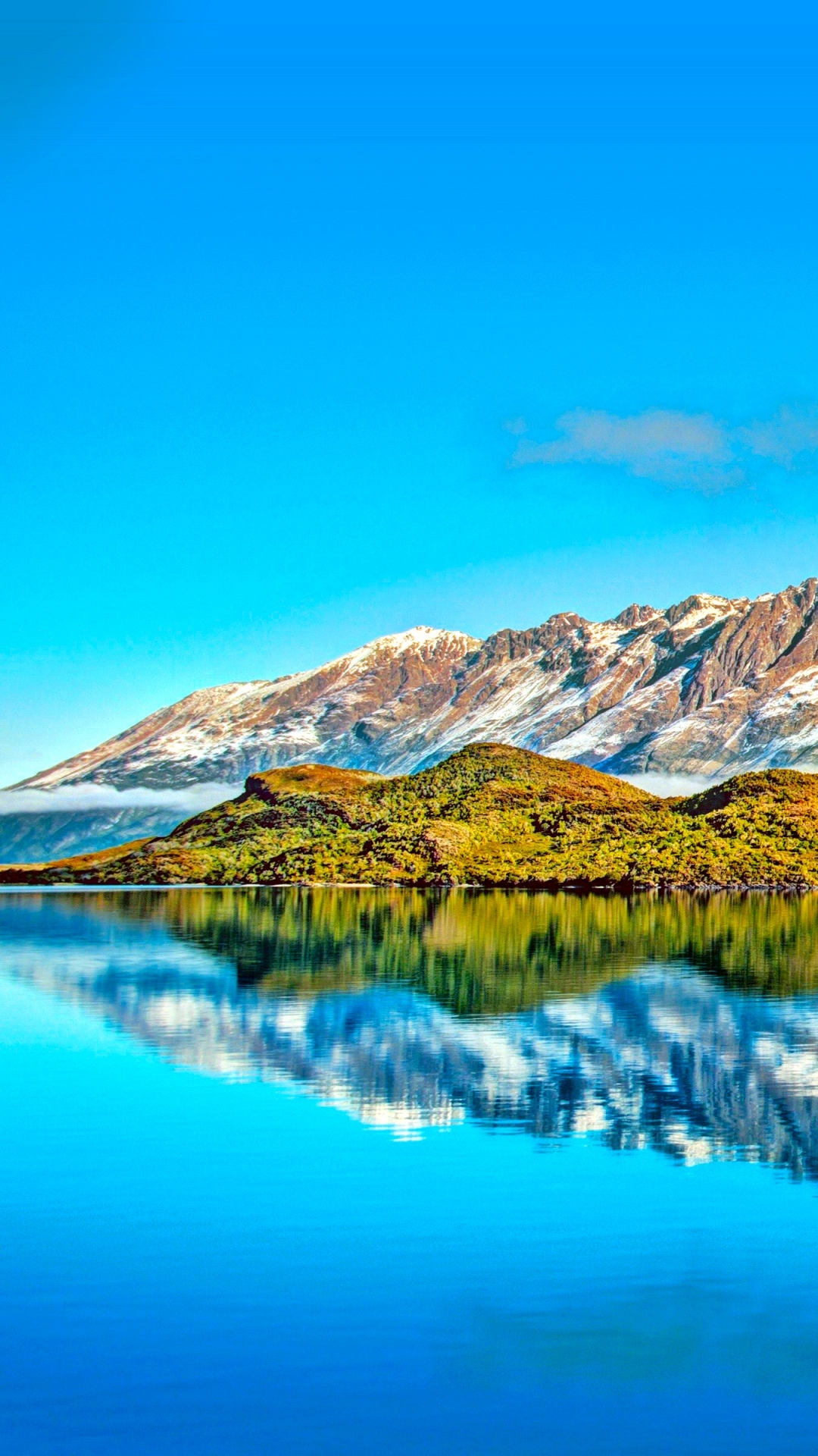 Download mobile wallpaper Lakes, Mountain, Lake, Reflection, Earth, Lake Wānaka for free.