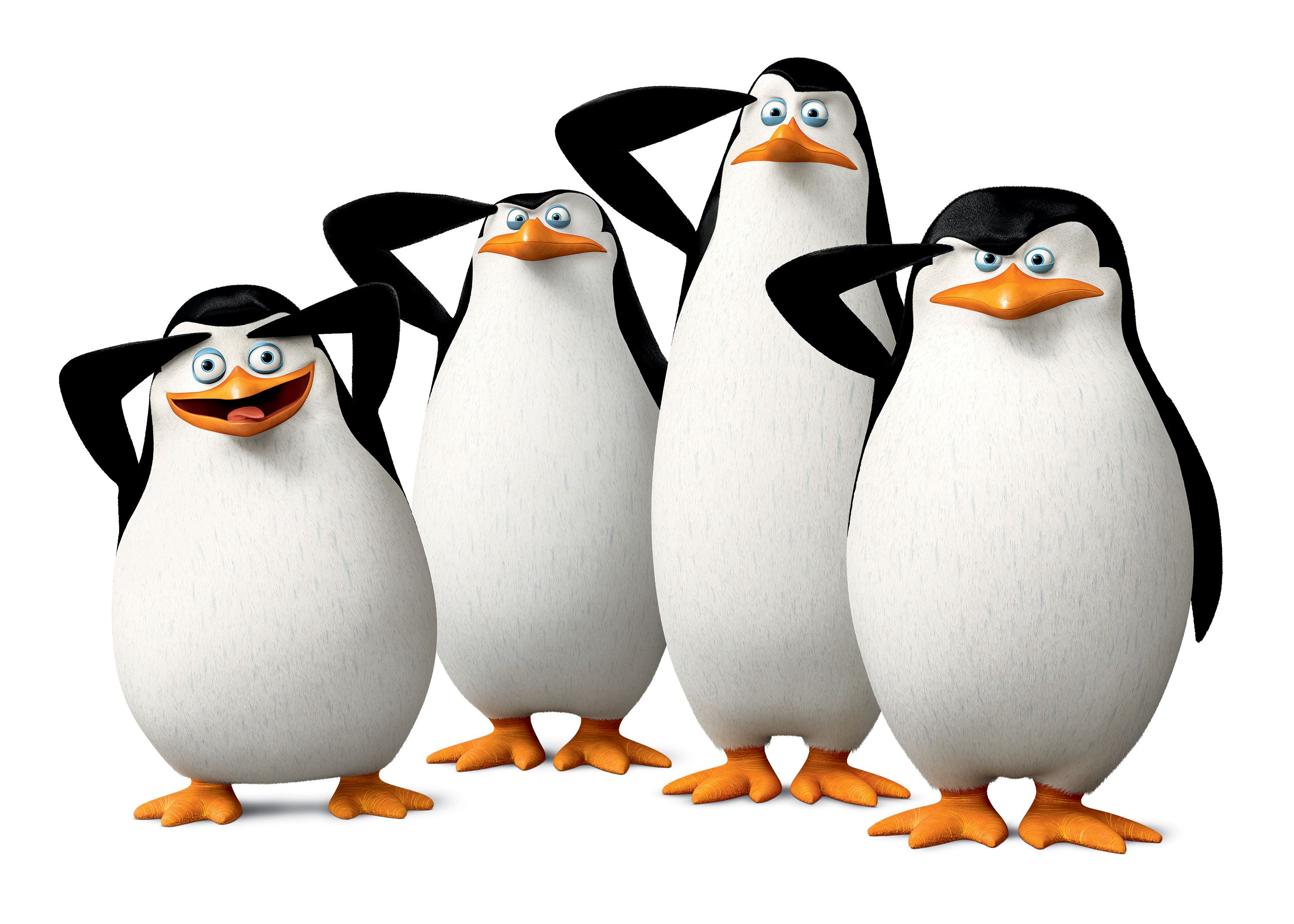 4 Пингвина из Мадагаскара