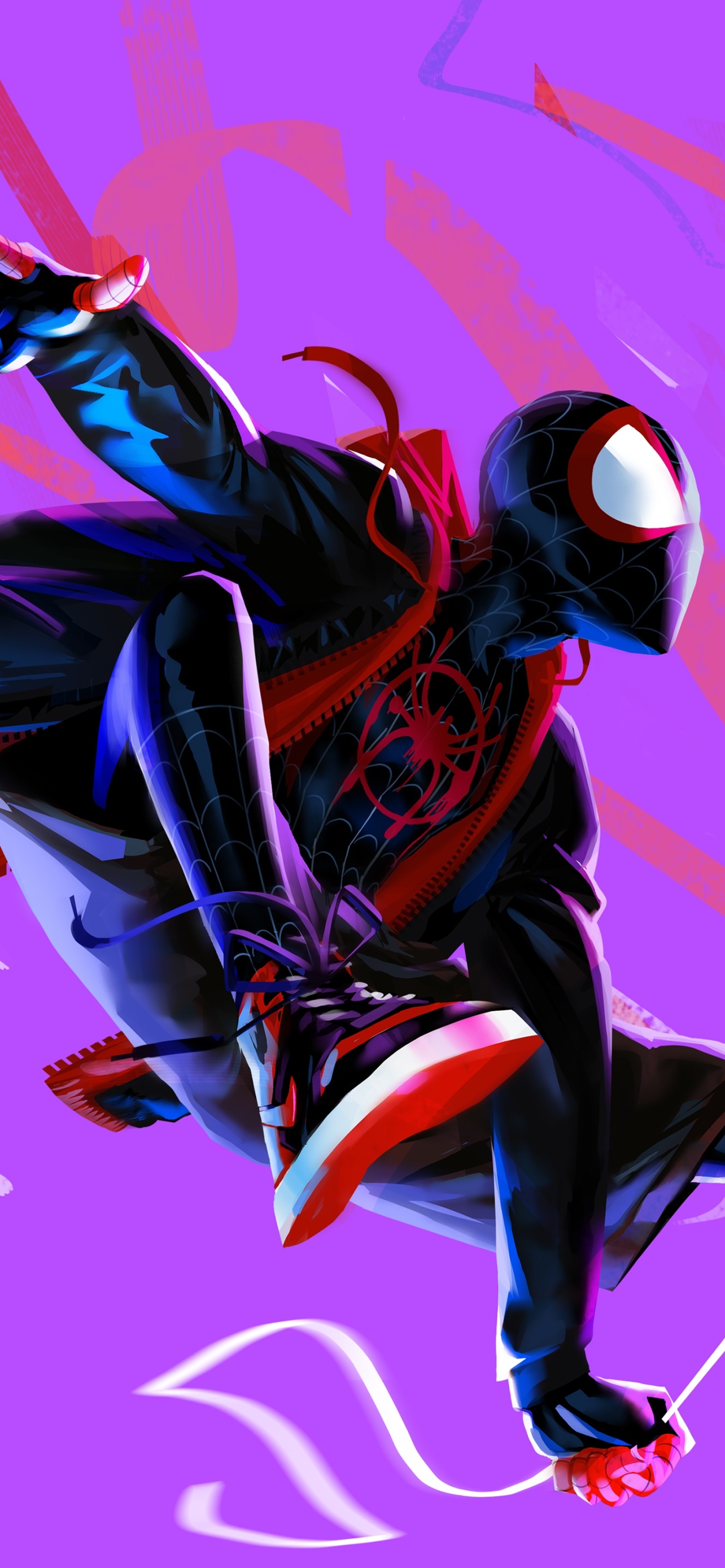 Marvels SpiderMan Miles Morales Mobile Wallpaper