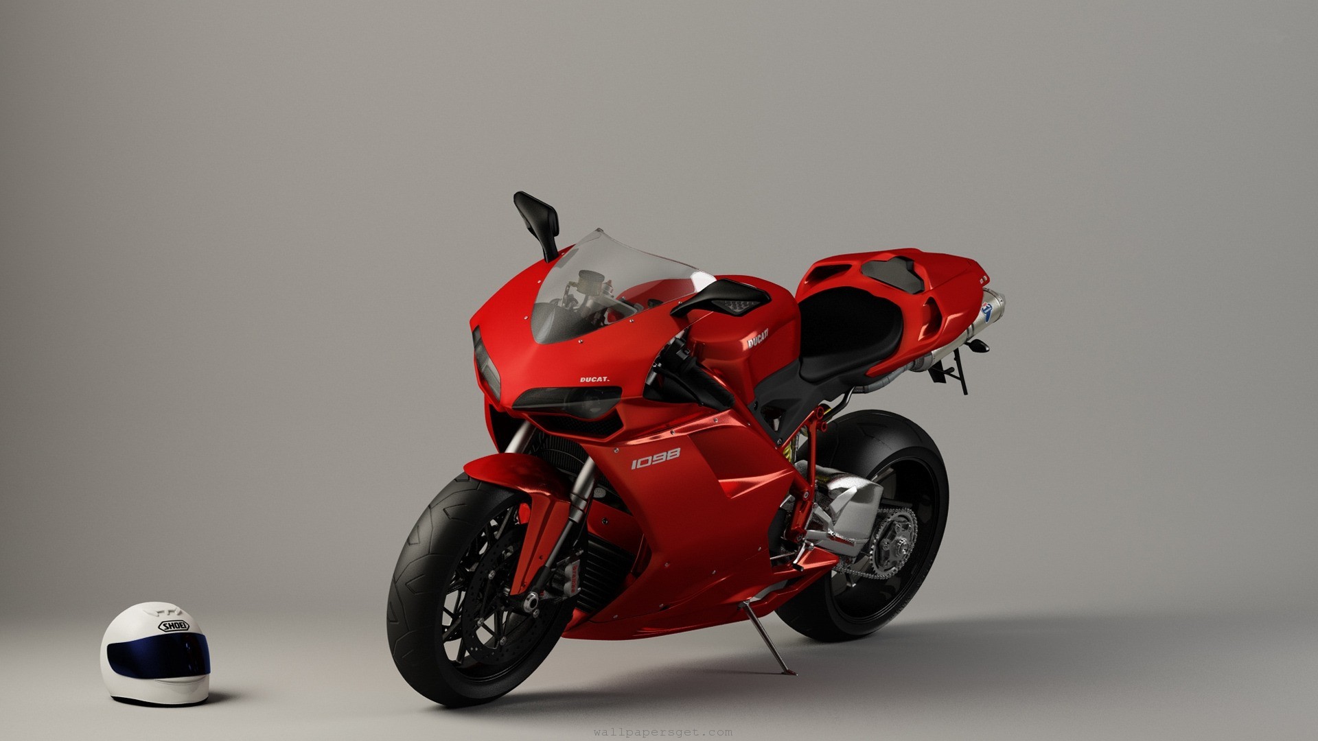 Laden Sie Ducati 1098 HD-Desktop-Hintergründe herunter