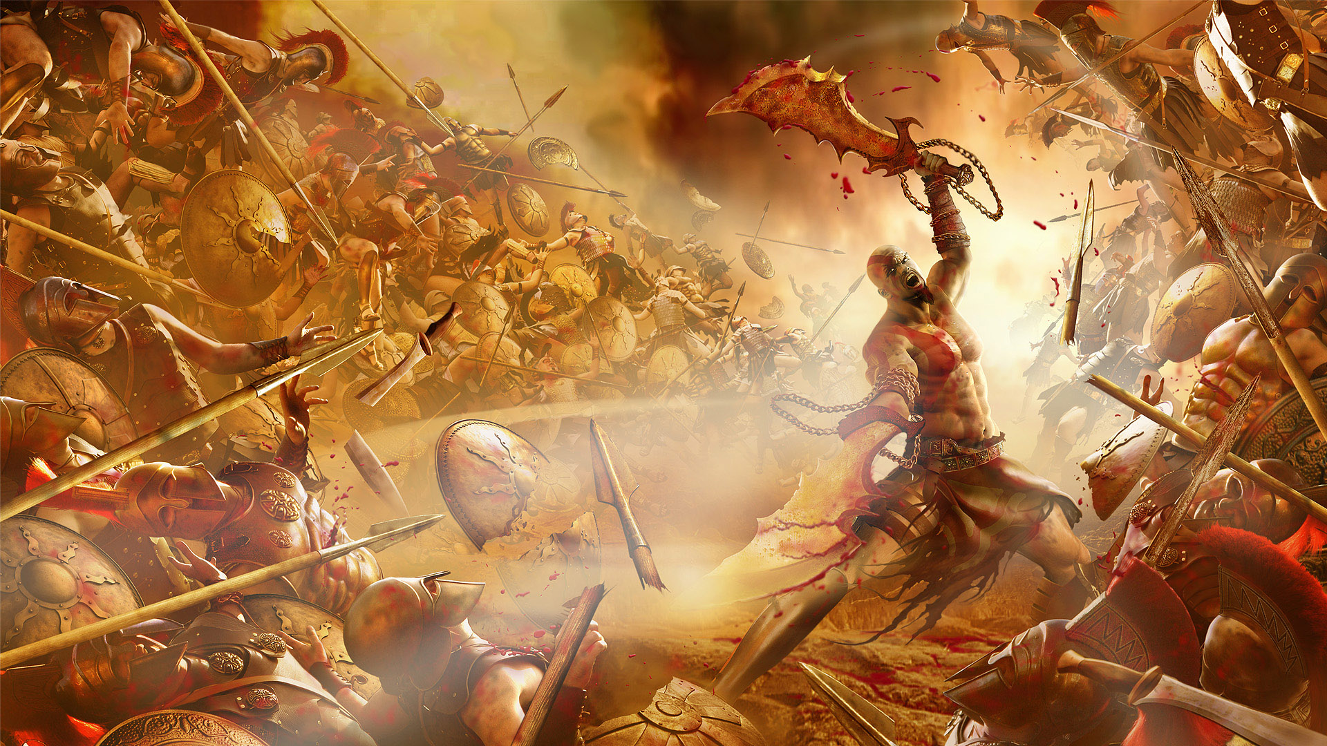 160758 descargar fondo de pantalla god of war iii, god of war, videojuego, kratos (dios de la guerra): protectores de pantalla e imágenes gratis