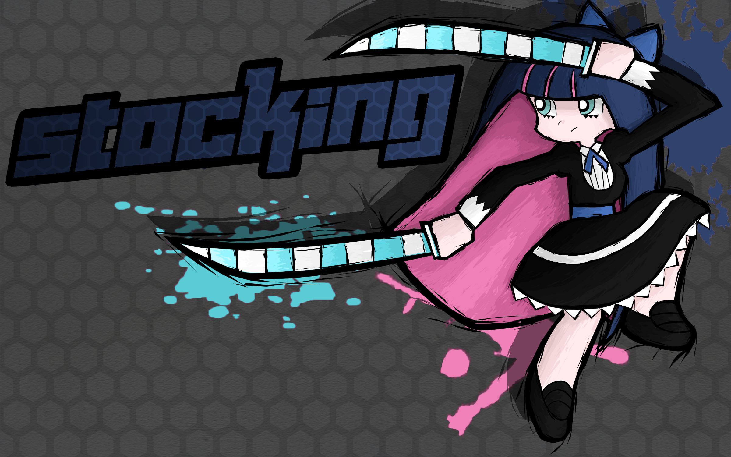 anime, panty & stocking with garterbelt, stocking anarchy Full HD