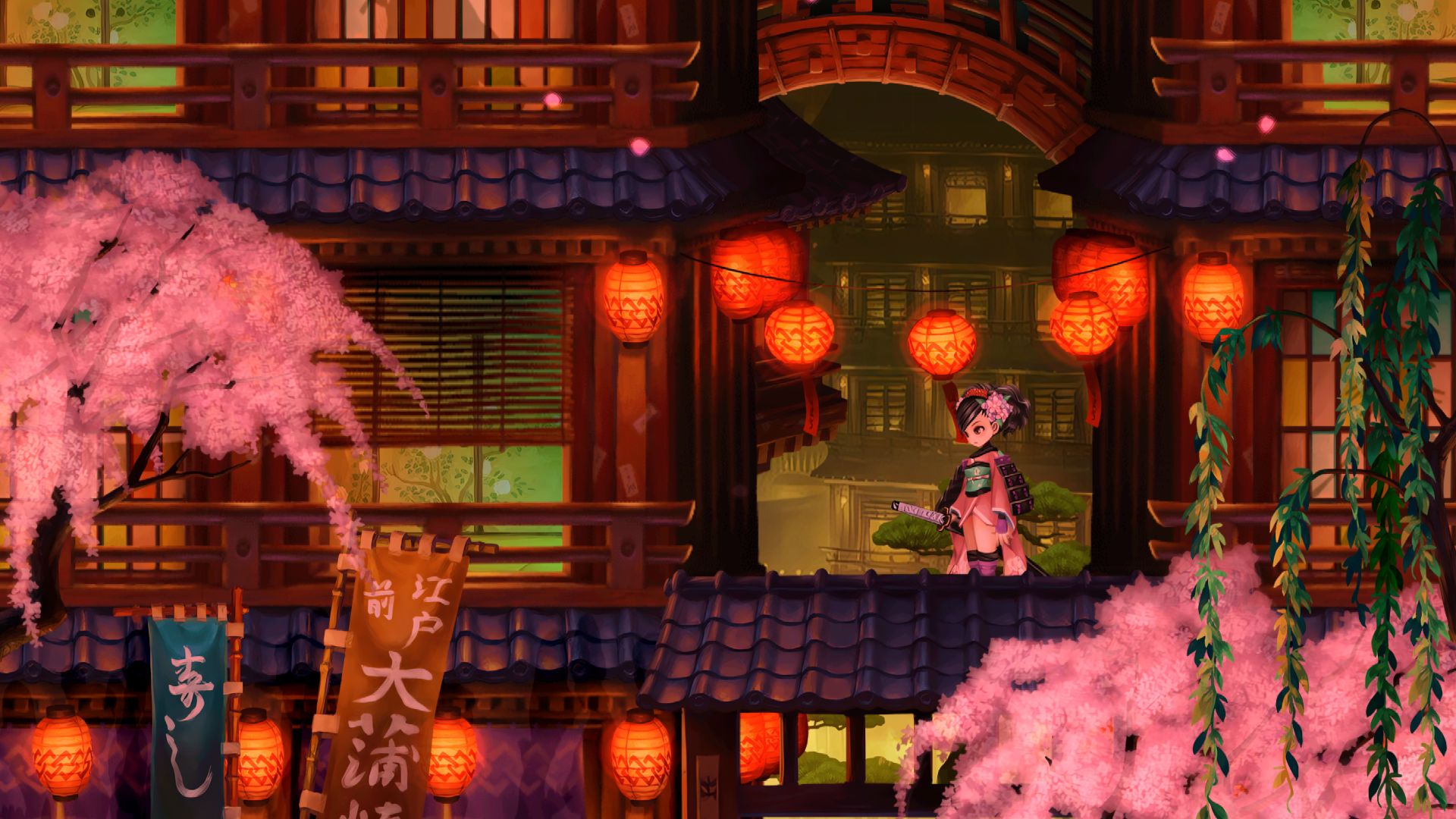 Muramasa The Demon Blade (1366x768)  Muramasa the demon blade, Demon,  Wallpaper pc