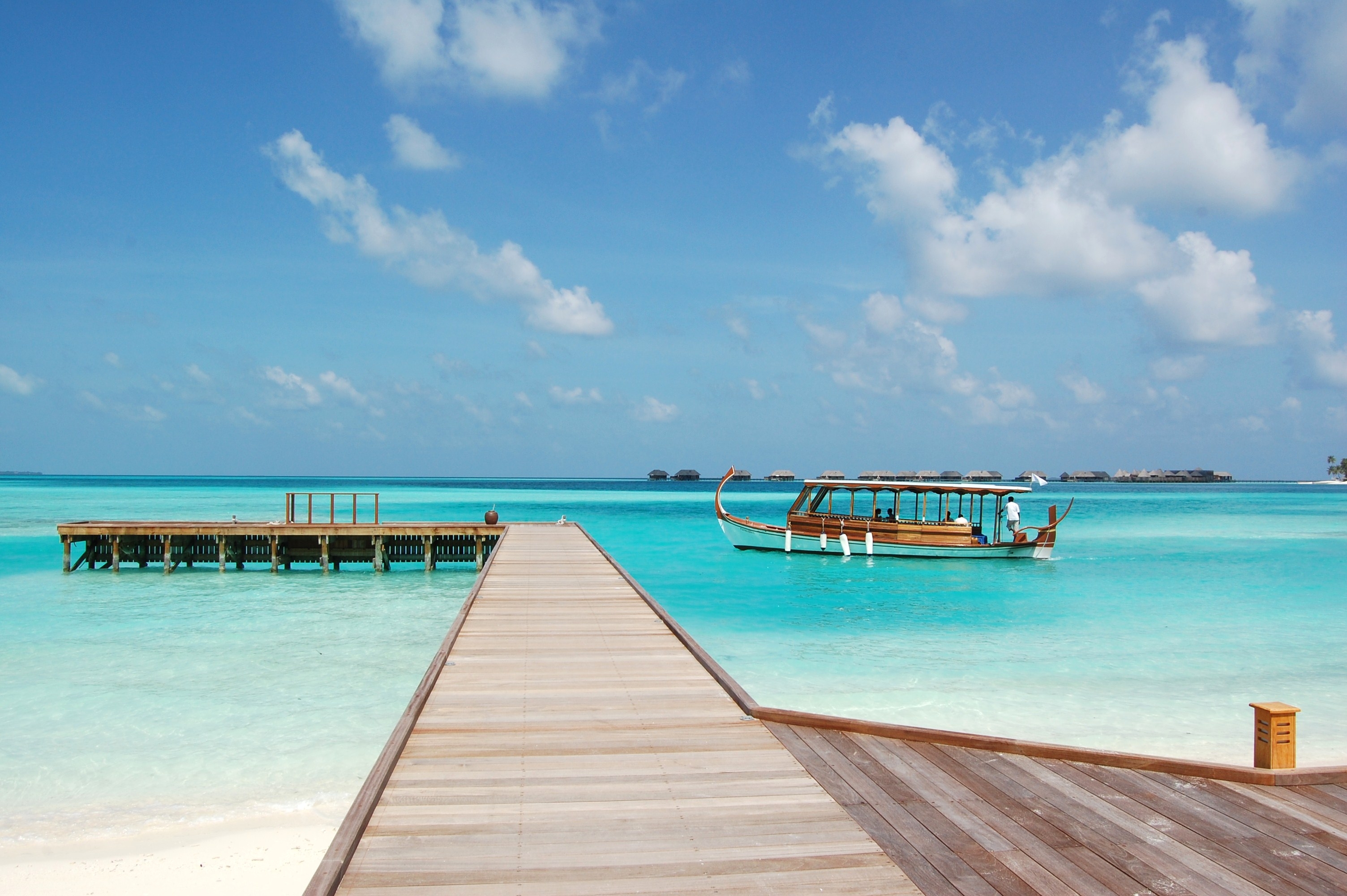 Море пляж Мальдивы