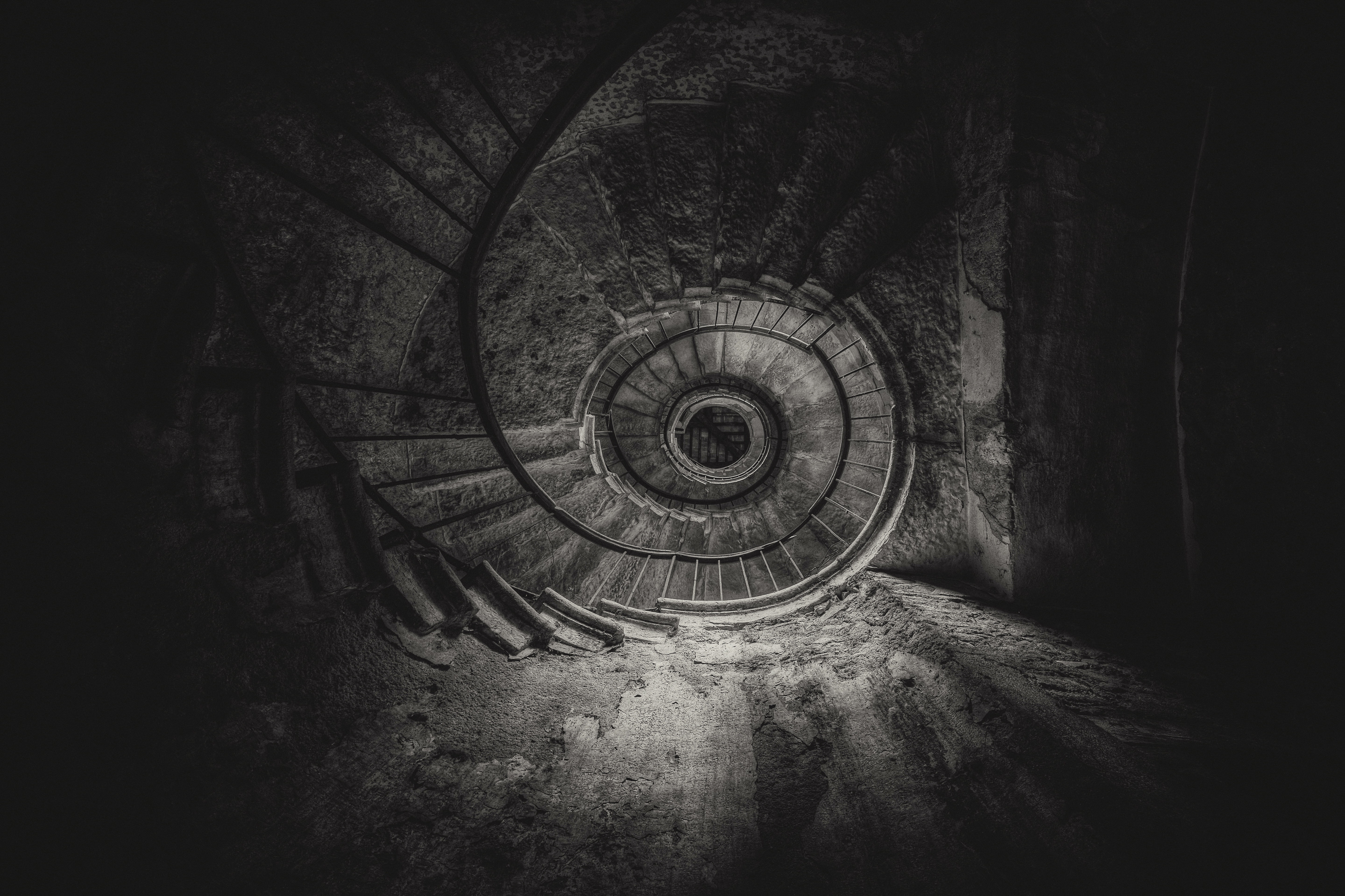 HQ Spiral Staircase Background