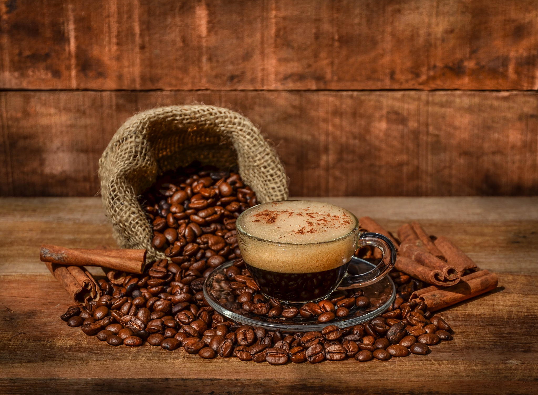 Free download wallpaper Food, Coffee, Still Life, Cinnamon, Coffee Beans on your PC desktop