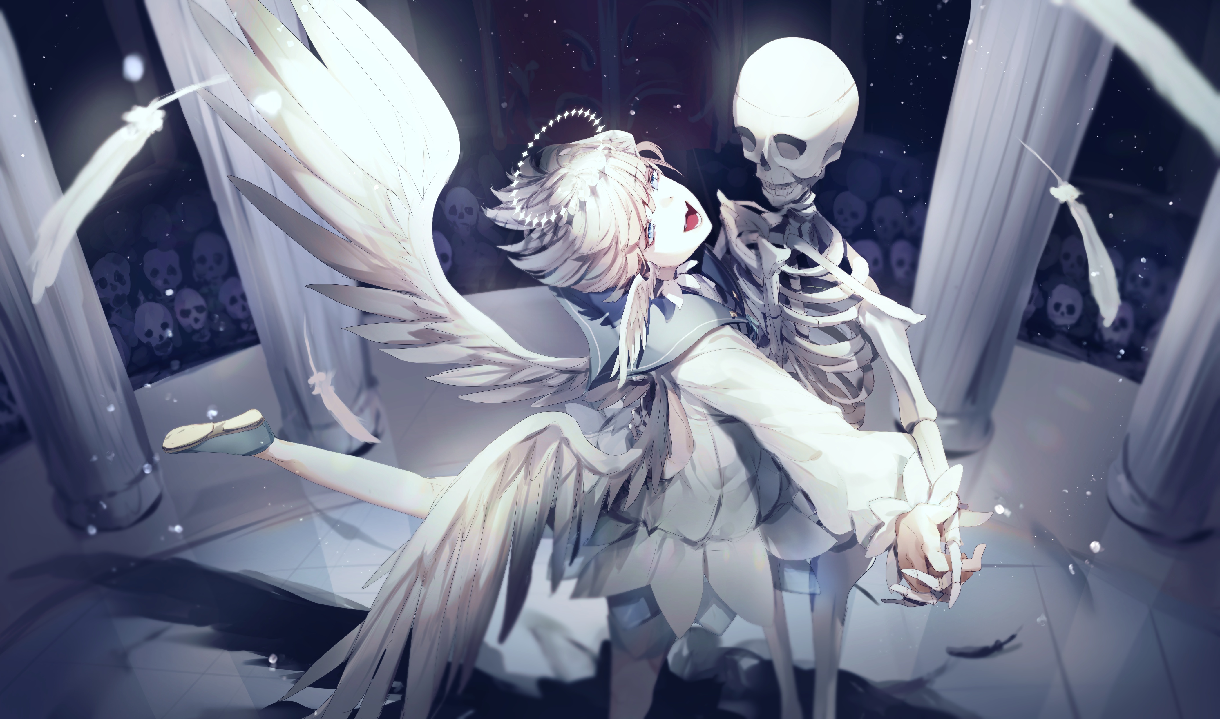 Ангел скелет