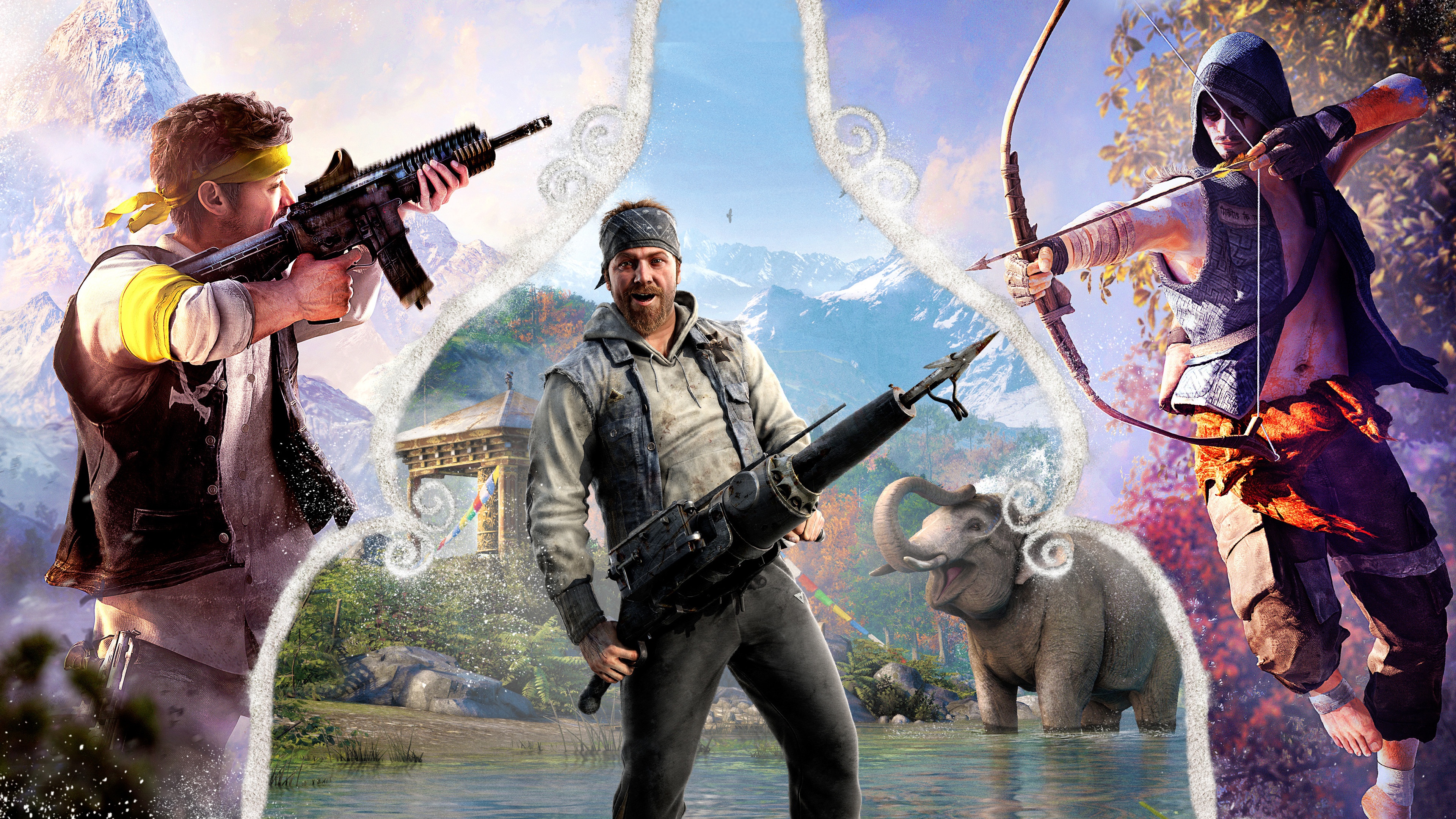 video game, far cry 4, far cry Smartphone Background