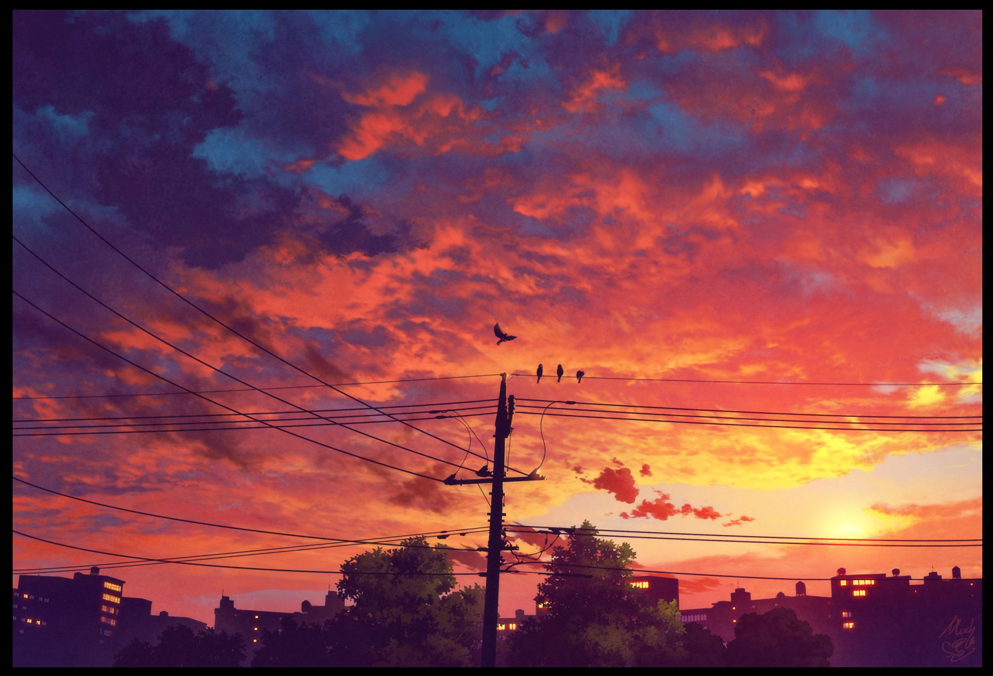 Download Aesthetic Anime Cloud Wallpaper  Wallpaperscom
