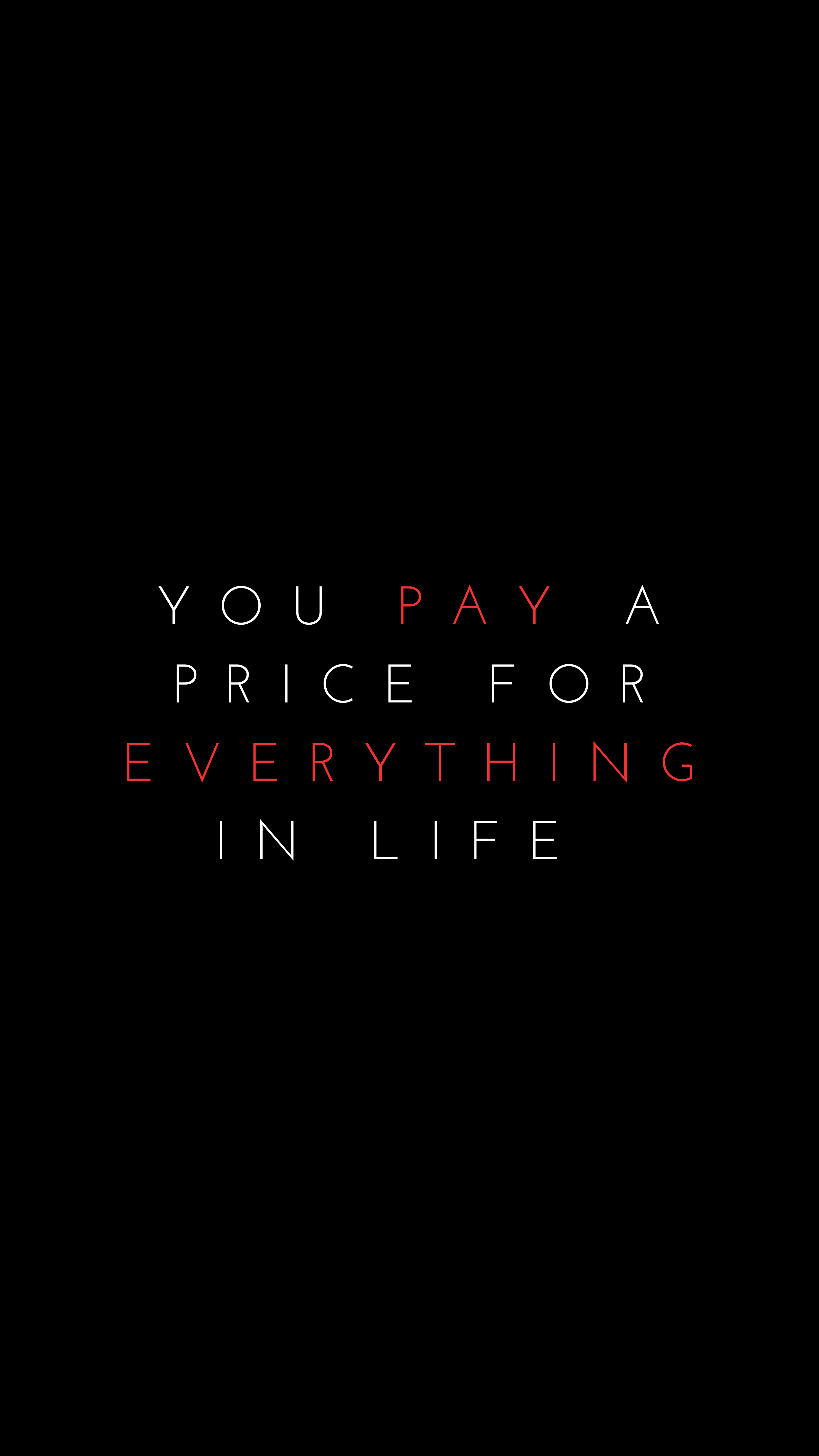 words, quote, phrase, life, quotation, pay, price, to pay 4K
