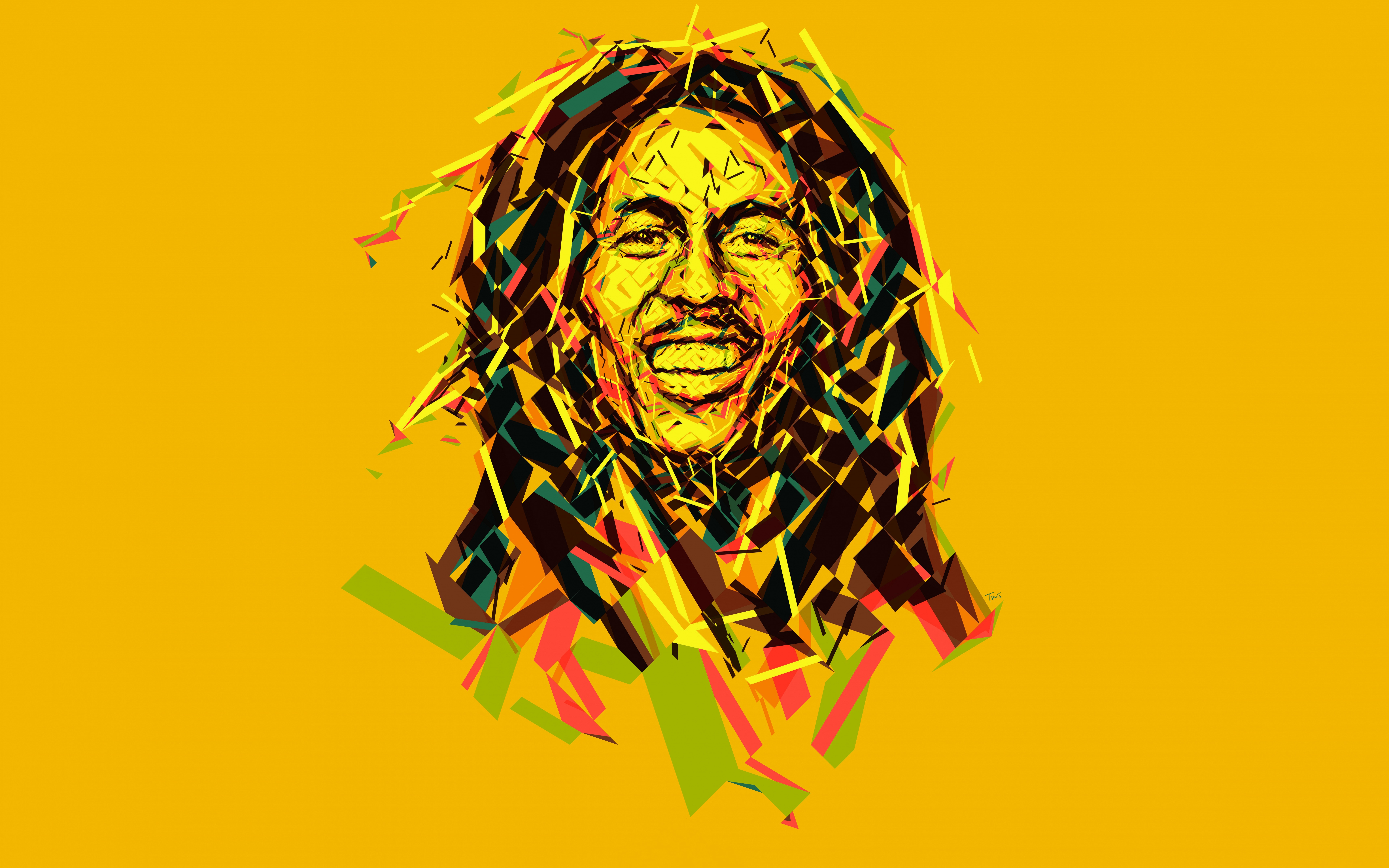 Horizontal Wallpaper Bob Marley 